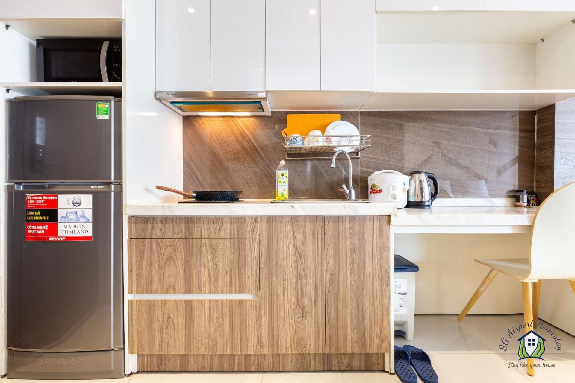 Studio with Pool View