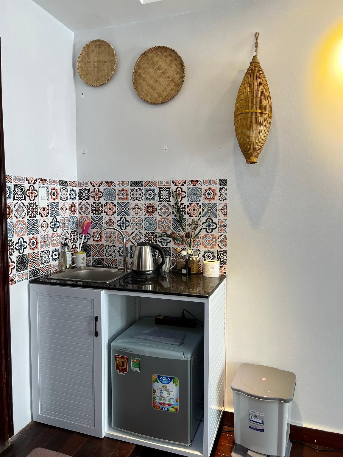 Cỏ Homestay Family Double Room with Balcony