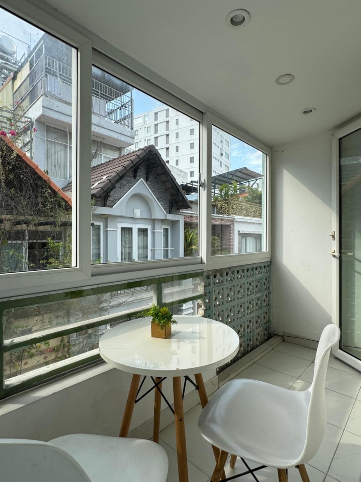 Studio with Balcony