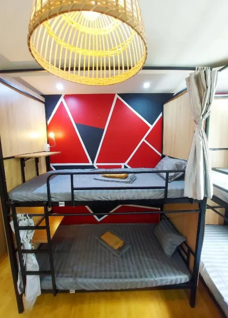 Bed in 6-Bed Mixed Dormitory Room