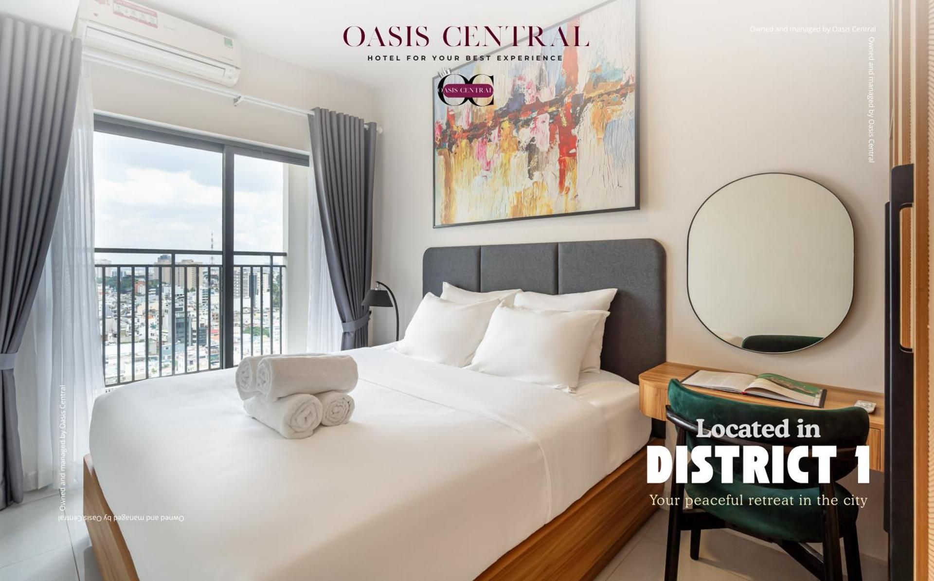 One-Bedroom Apartment with City View