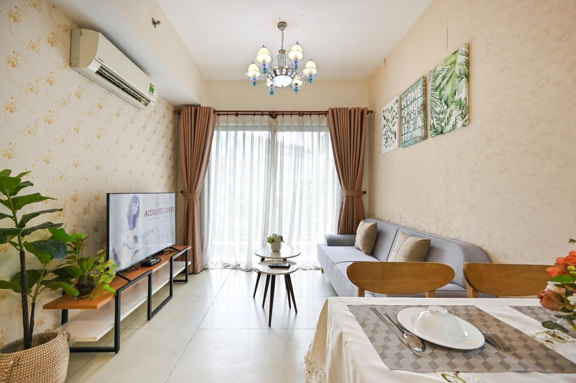 Two-Bedroom Apartment with Balcony