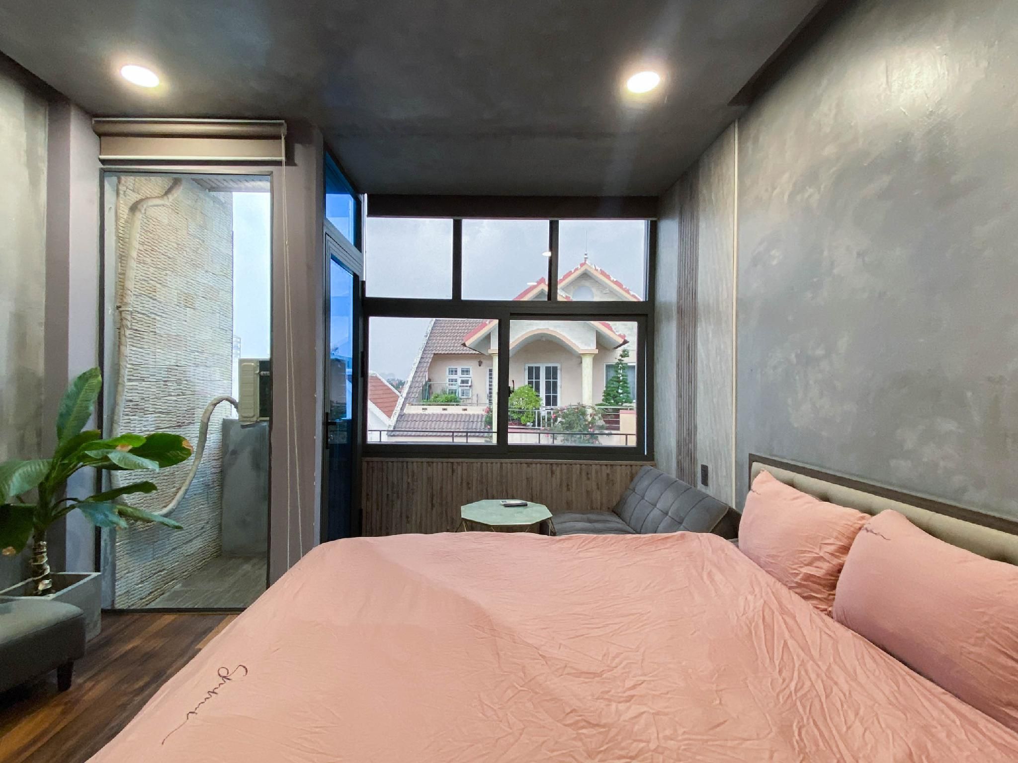Studio with Balcony City View