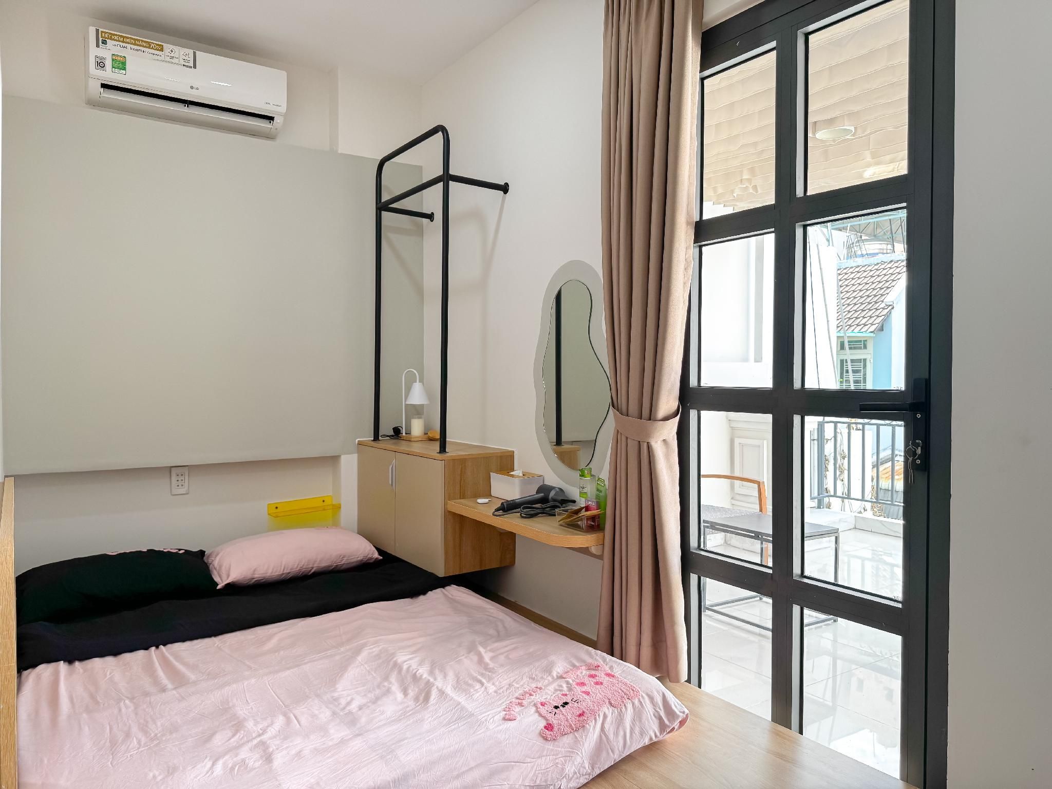 Studio with Balcony City View