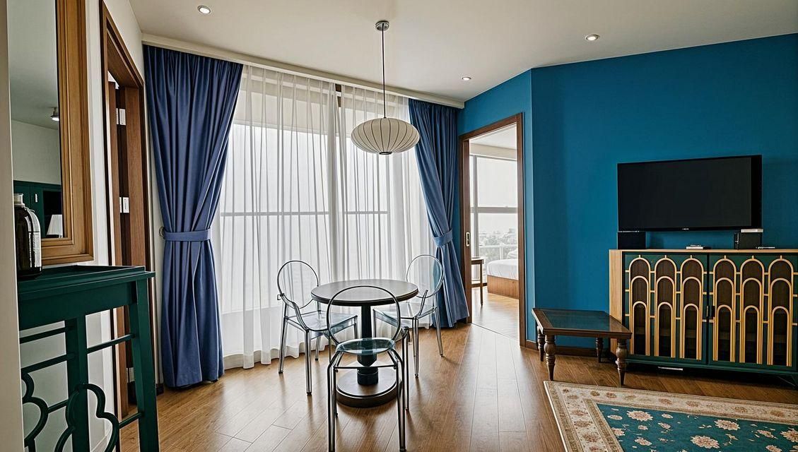 Two-Bedroom Apartment with Balcony