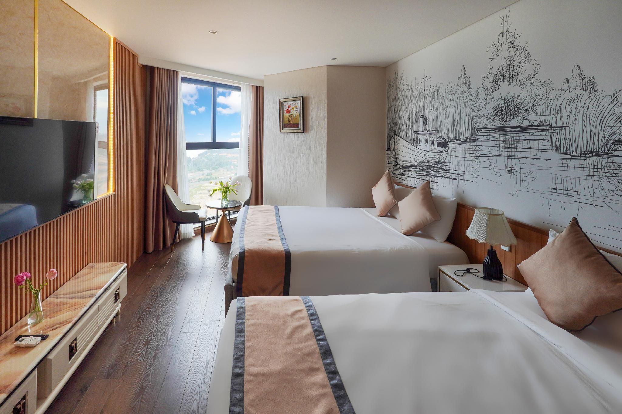 Mandala Pearl Azure Retreat Sea View Quadruple Room