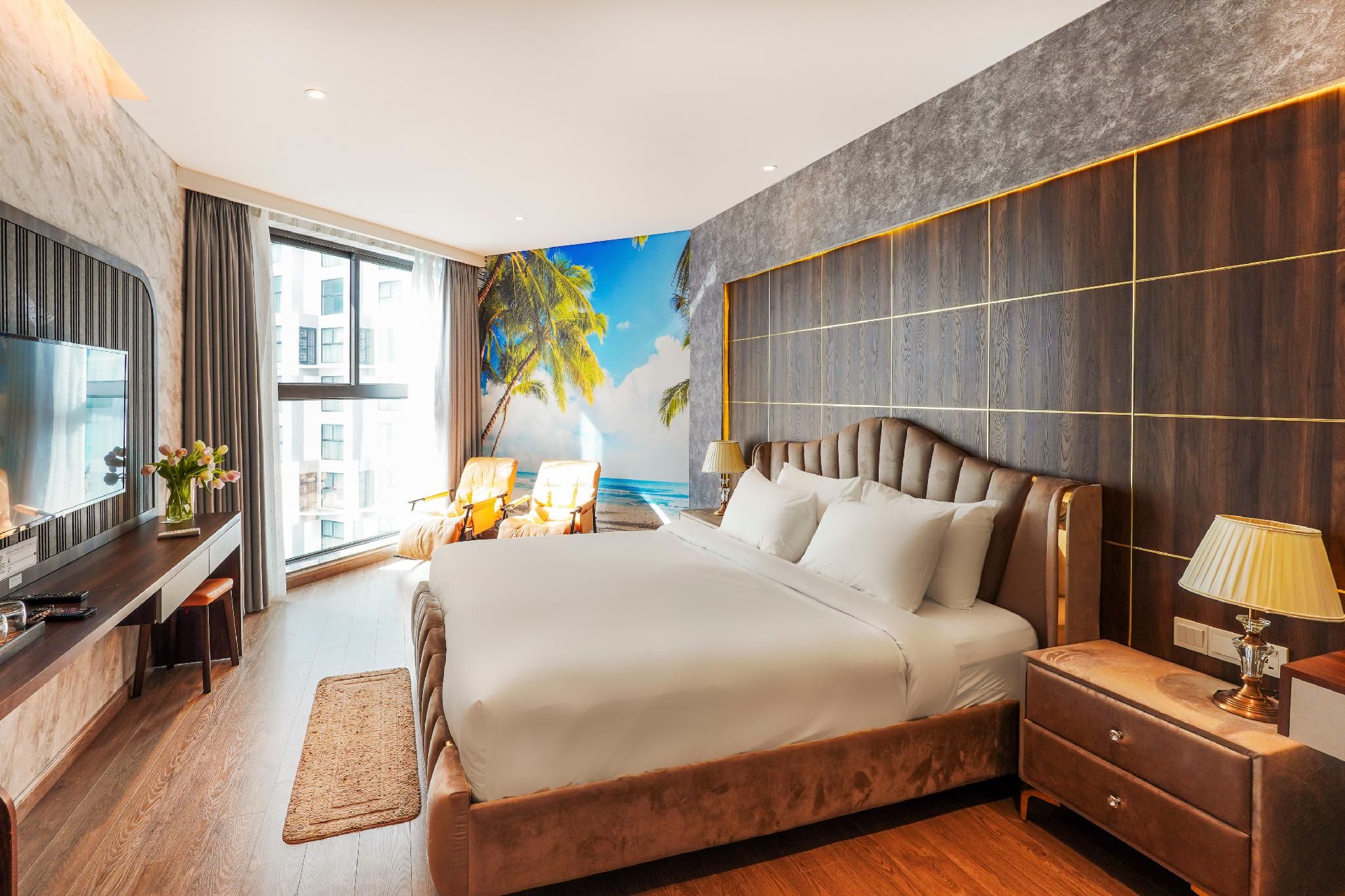 Studio with Garden View