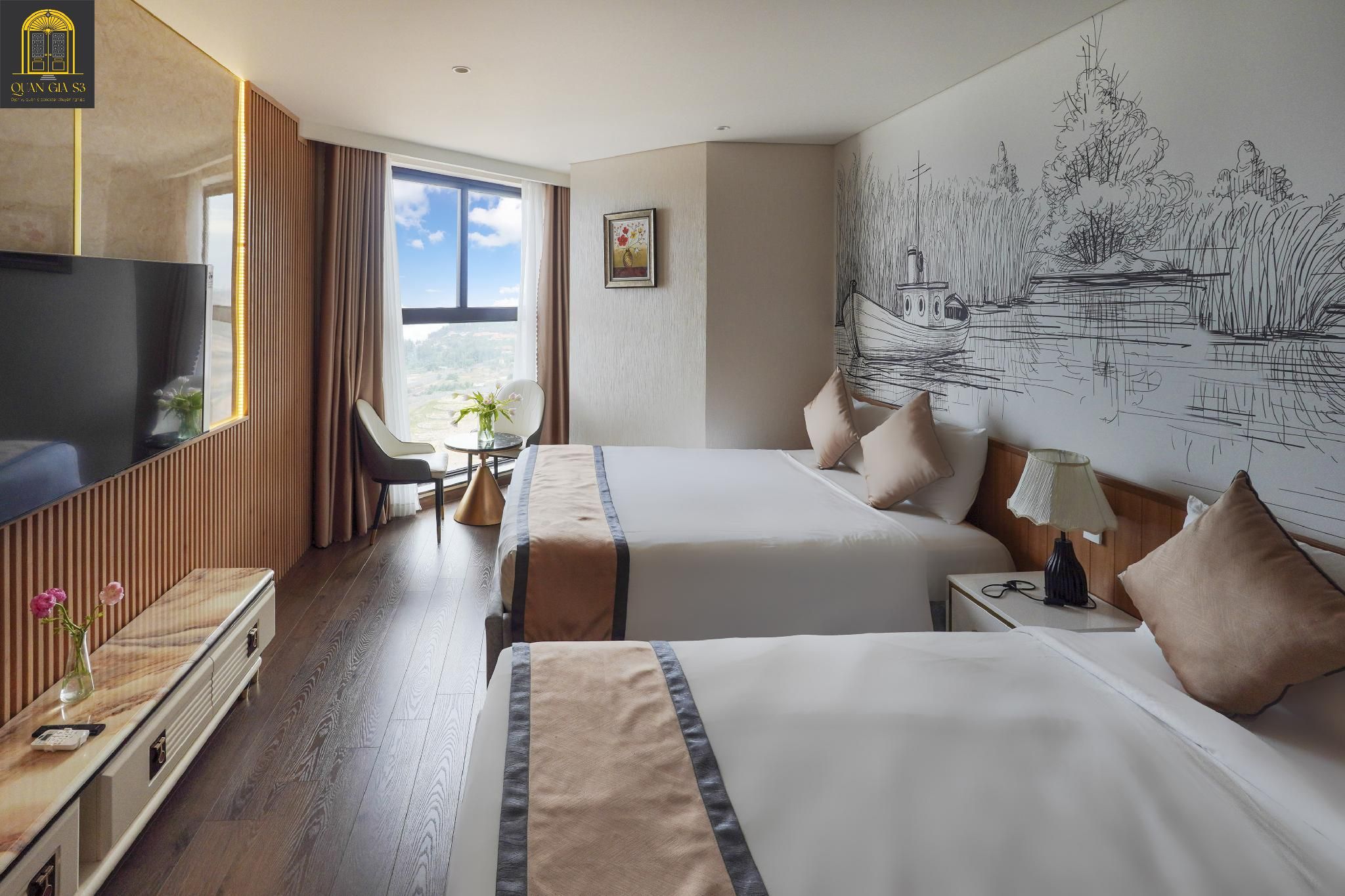 Sea View Quadruple Room