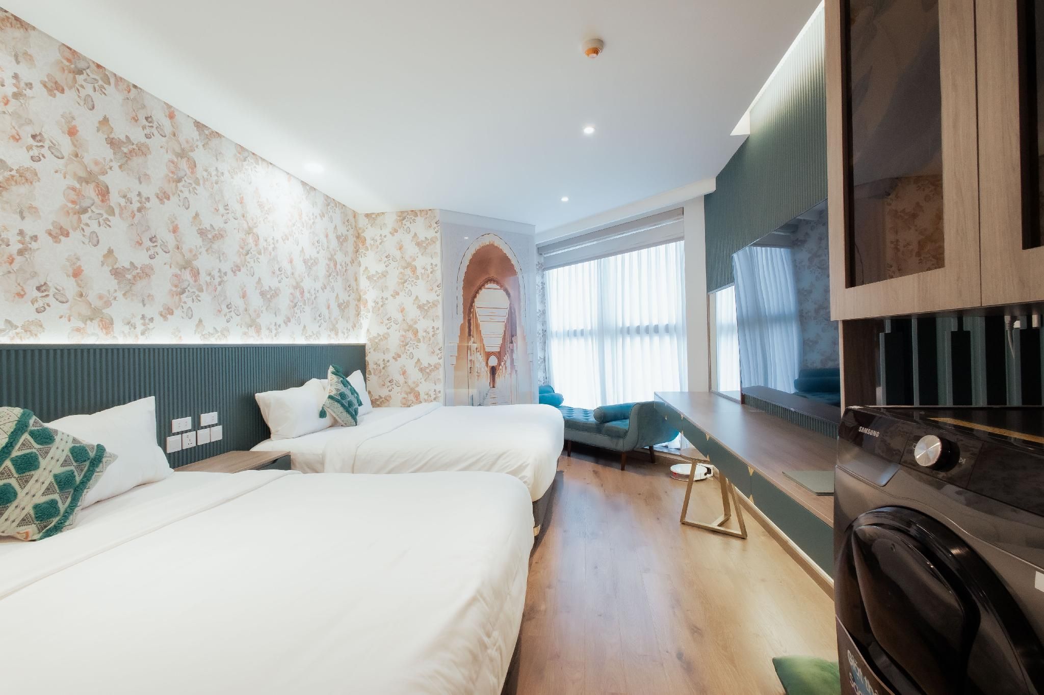 Suite - 2 Beds 1 Extra with Kitchen and Washing Machine