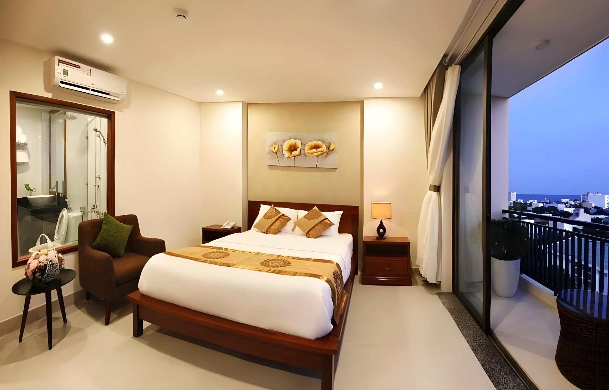 Delux Double Room with Balcony and Ocean View