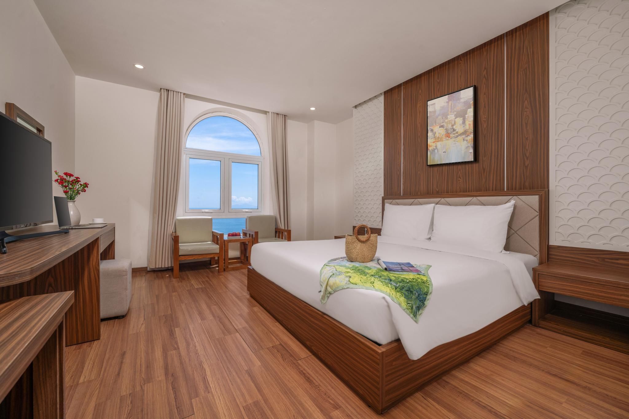 Sea View Family Room for 4 Adults and 1 Child
