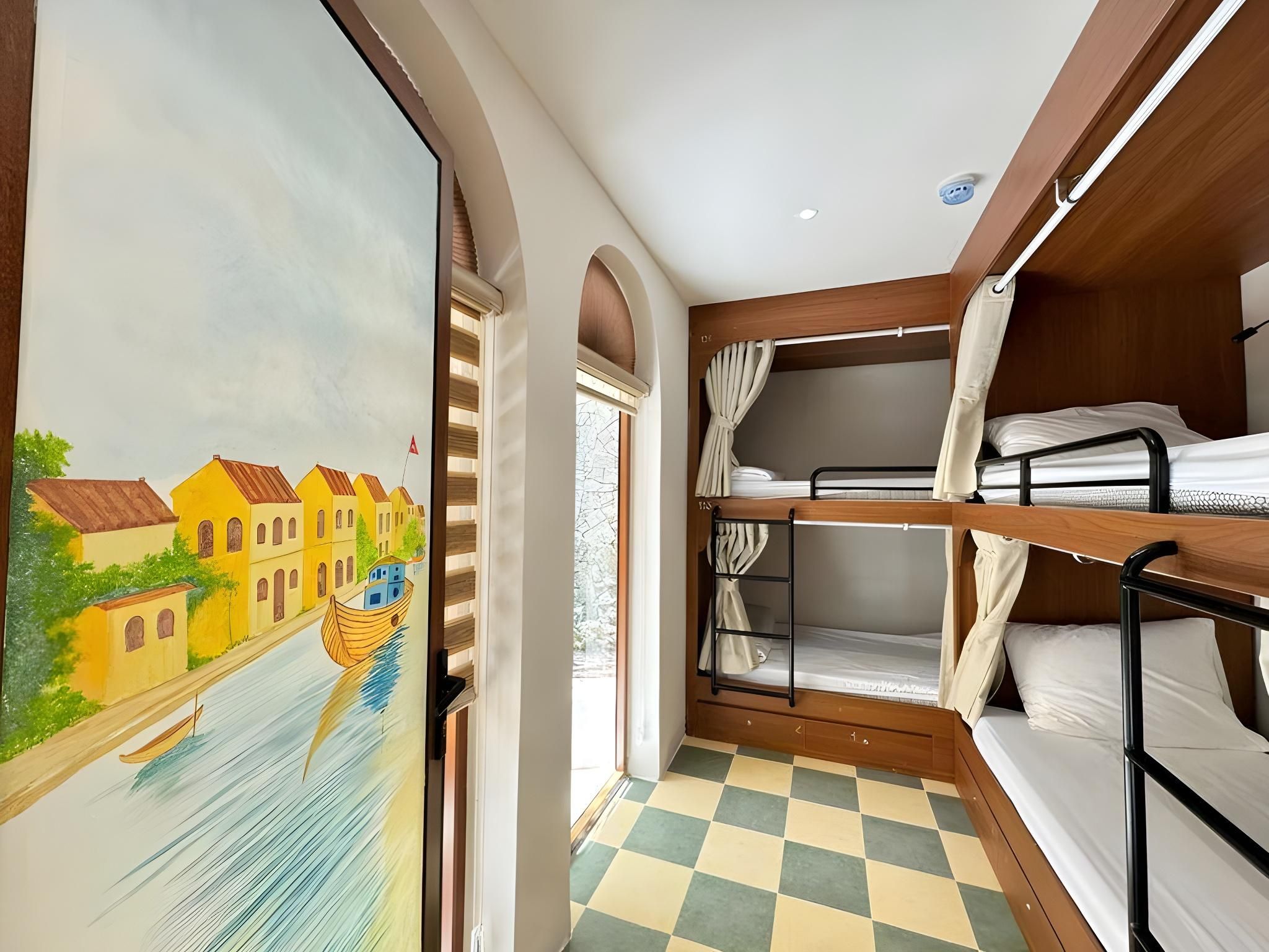Single Bed in Female Dormitory Room