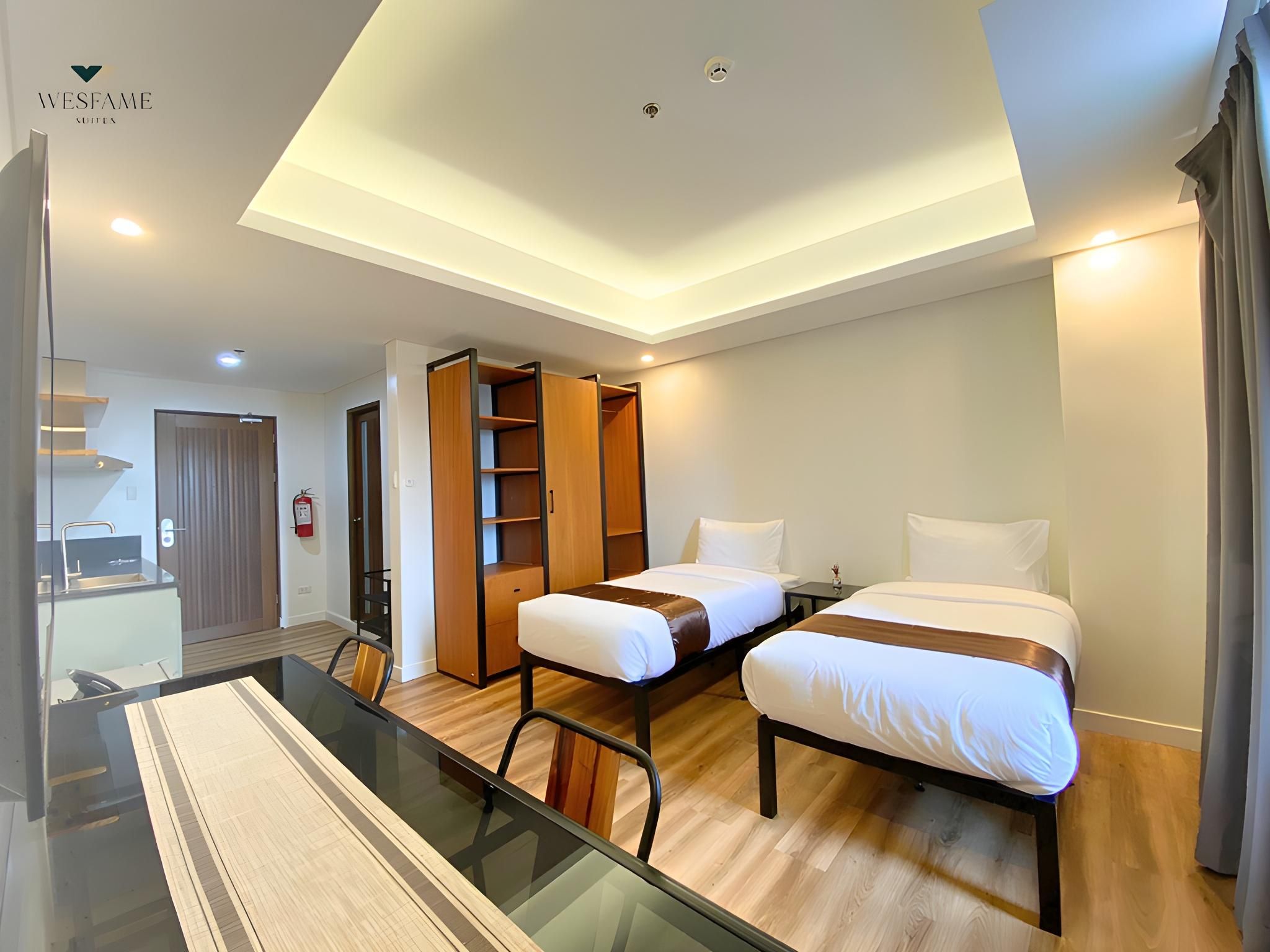 The Wesfame Suites Twin Studio