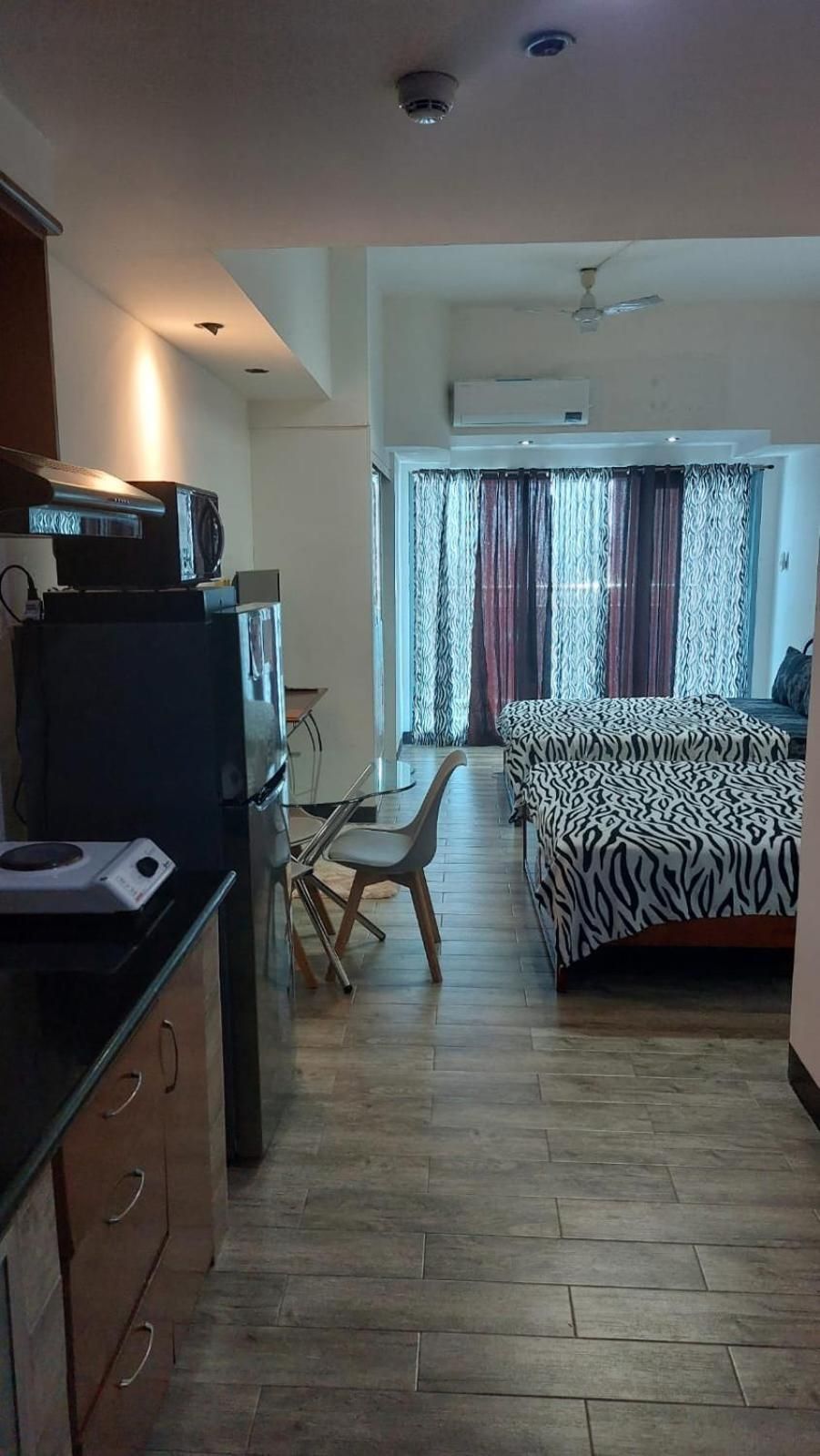 Studio with Balcony