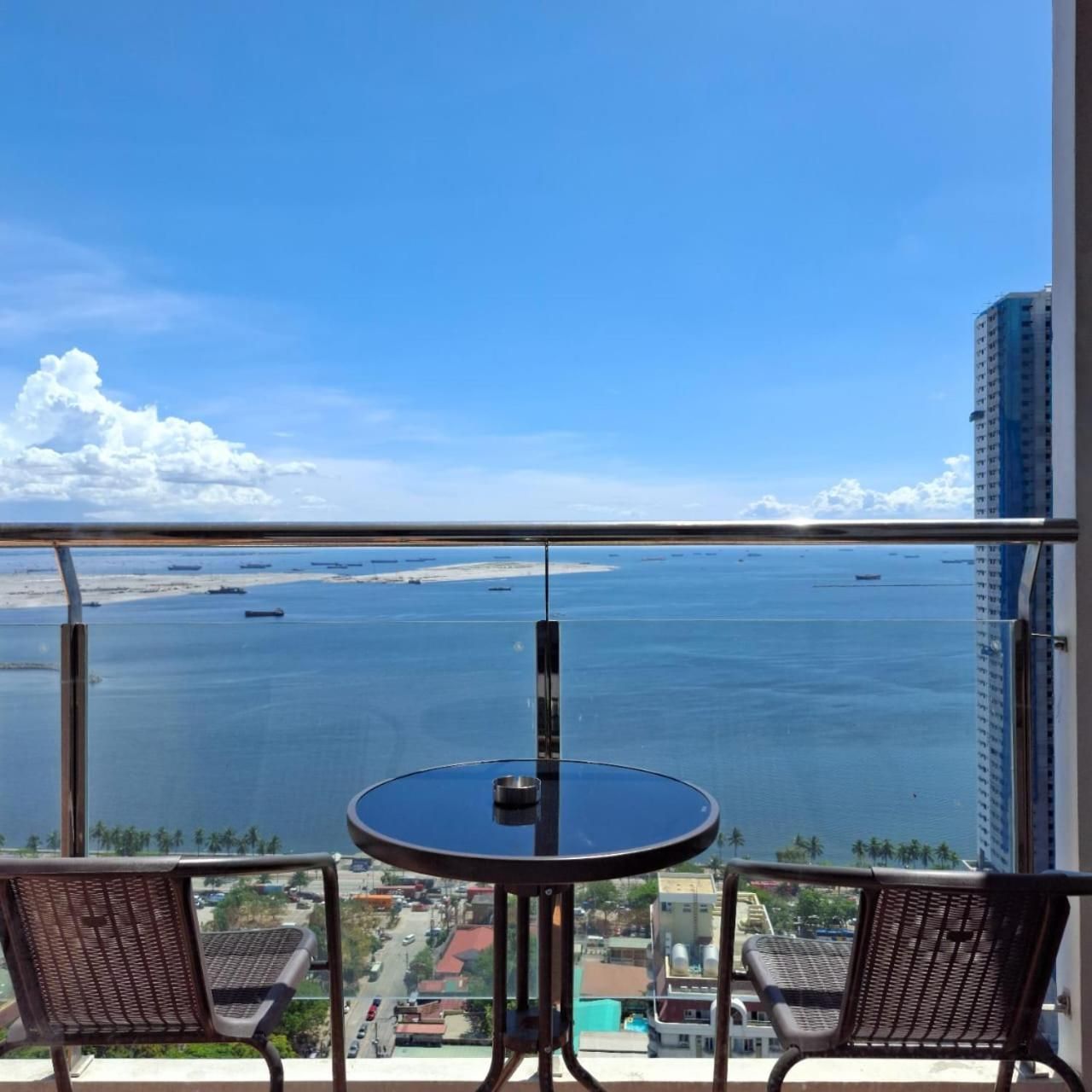 One-Bedroom Apartment with Balcony and Water View