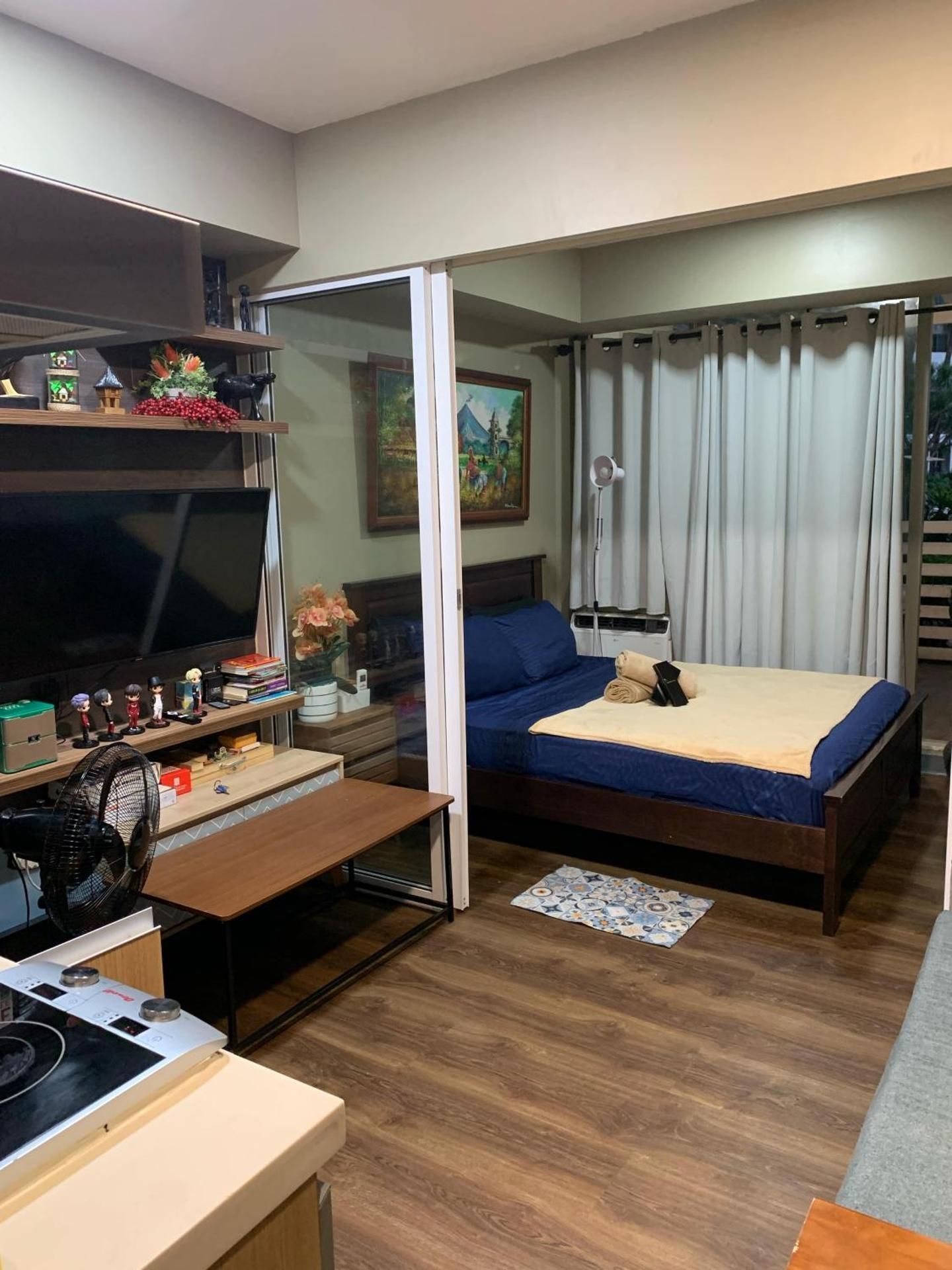 Studio with Pool View