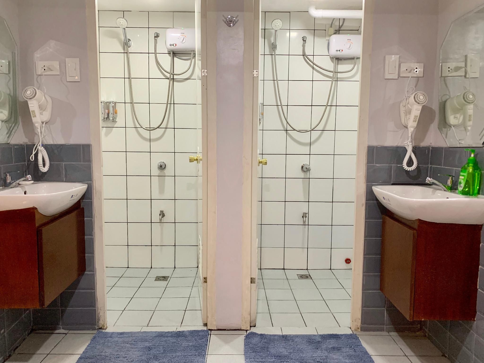 Single Fan Shared Bathroom