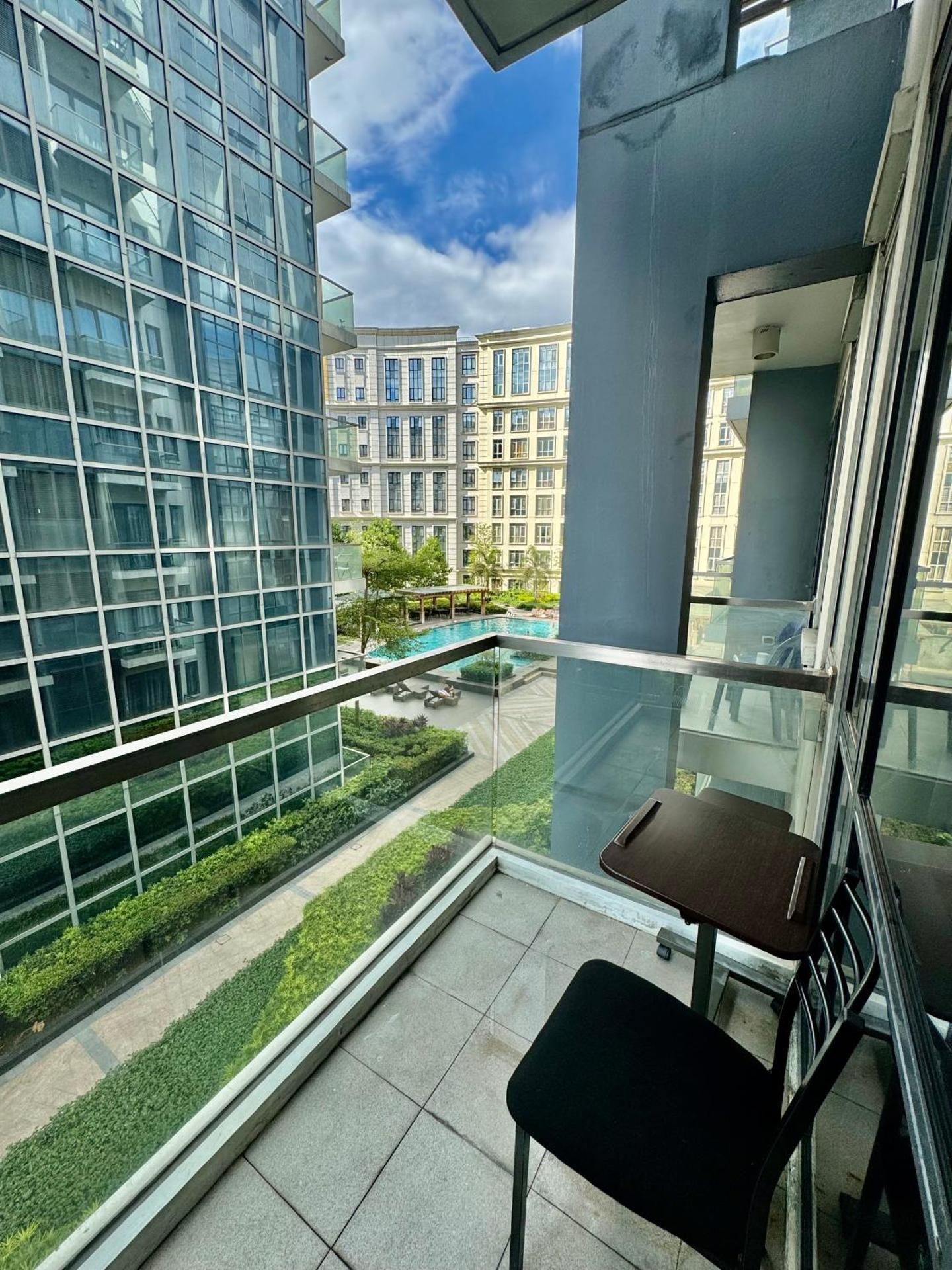 Studio with Balcony