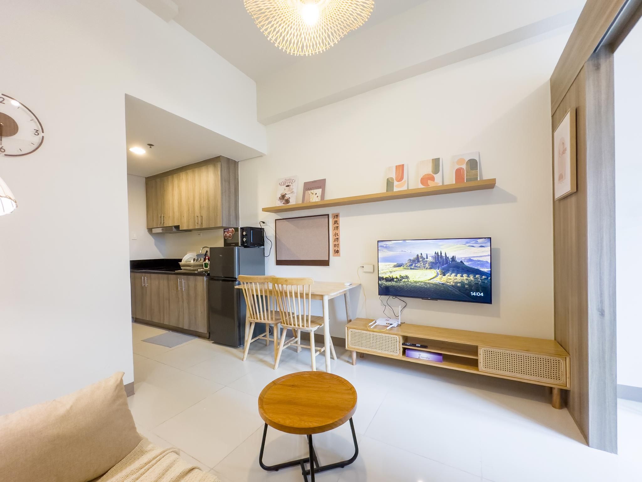 Wooden Style | Standard One Bedroom With Balcony