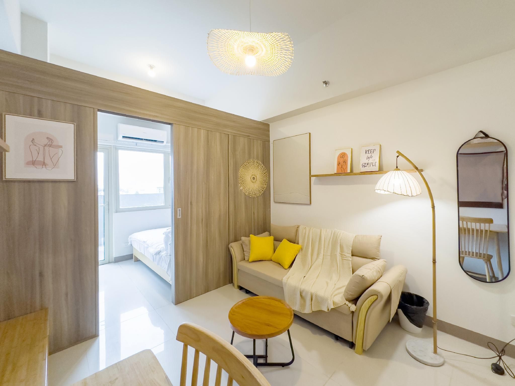 Wooden Style | Standard One Bedroom With Balcony