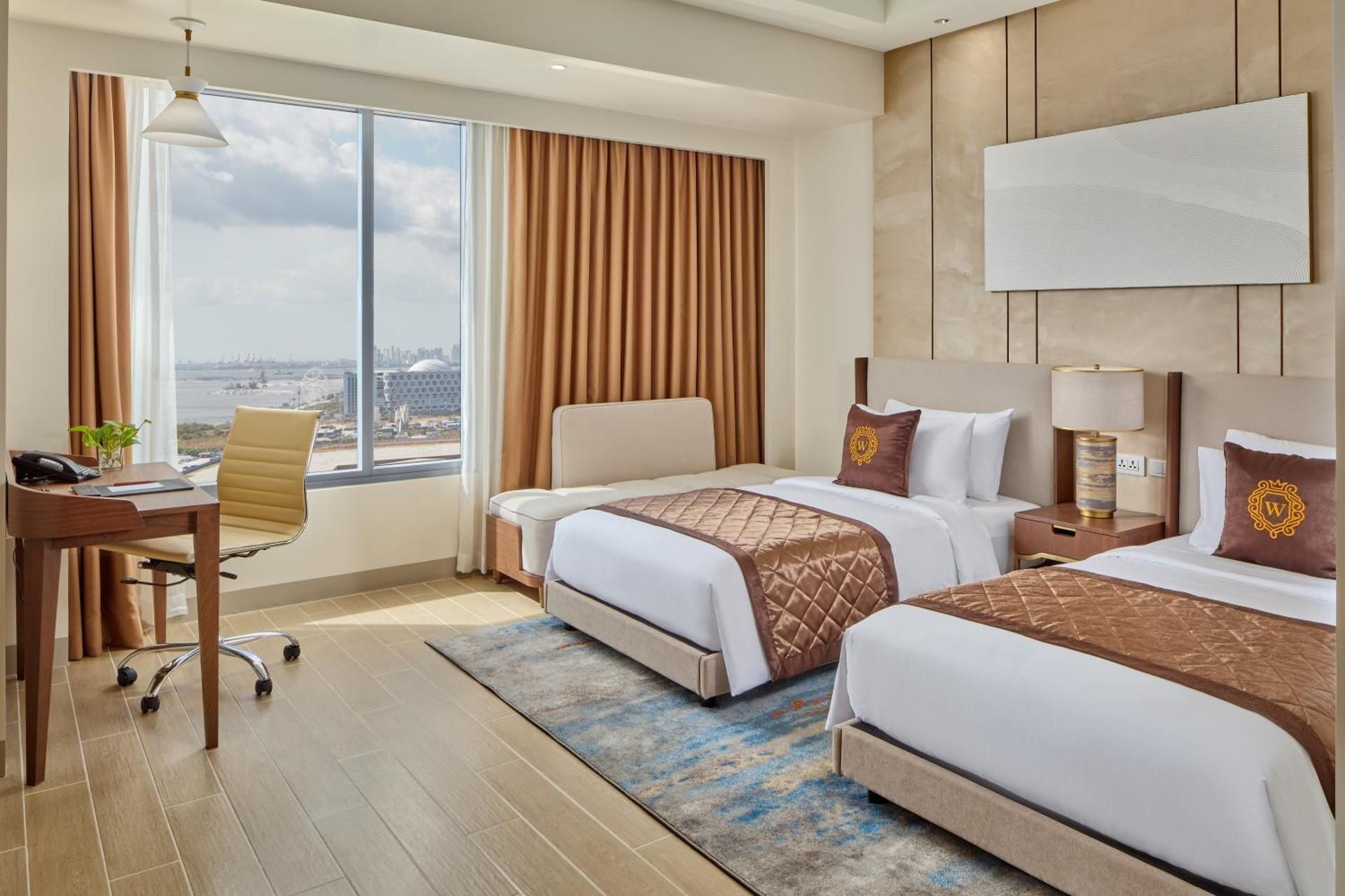 Premier Room Twin With Free Scheduled Airport Shuttle Service