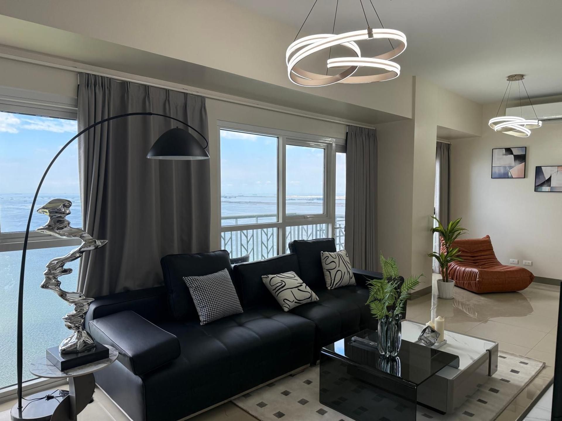 Three-Bedroom Apartment with Harbor View