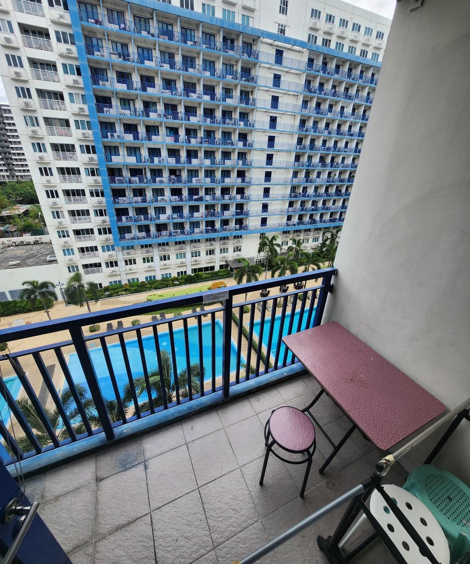 Studio with Pool View