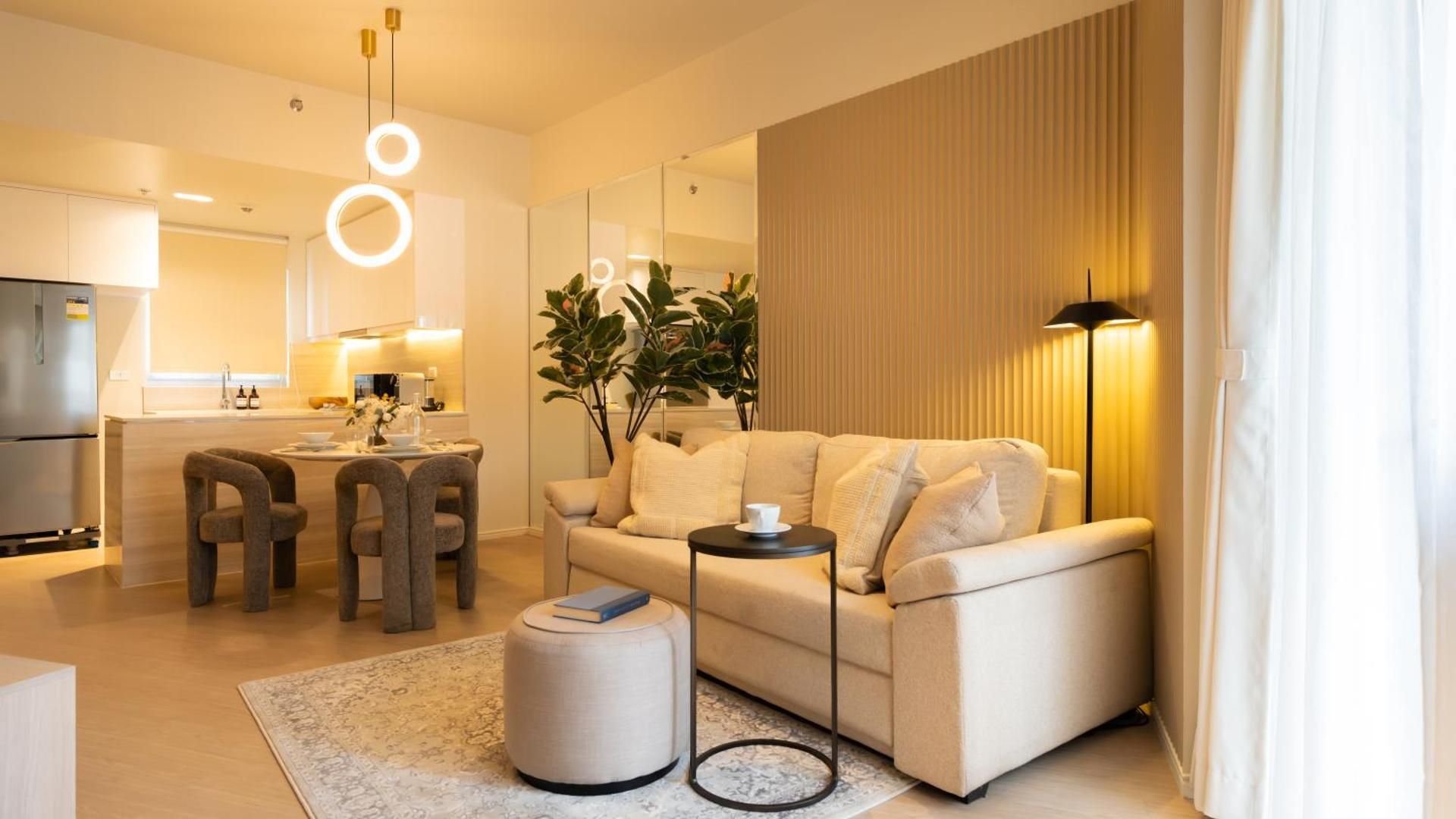 One-Bedroom Apartment with Balcony and City View