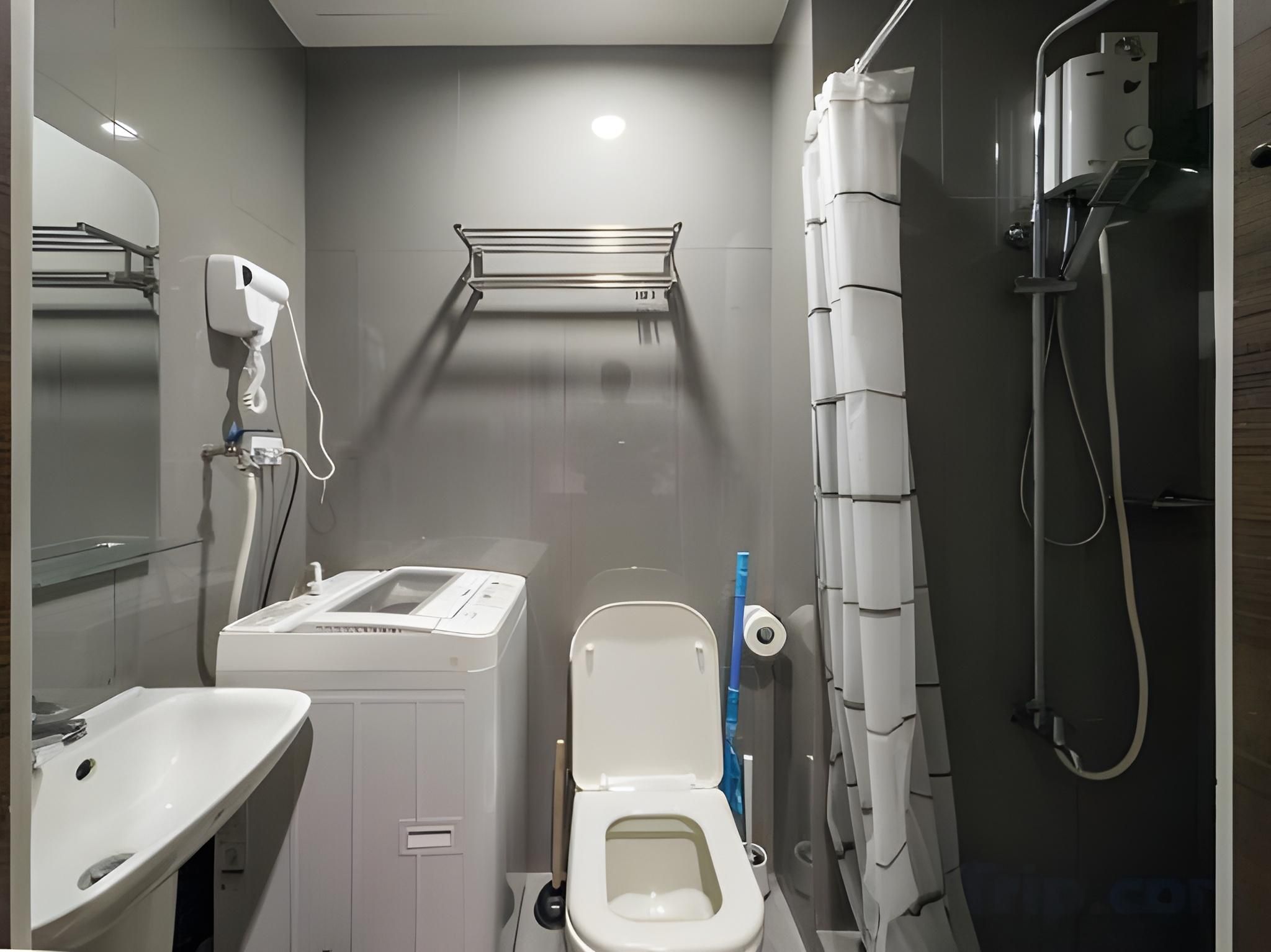 Nordic Style | Twin Bed One-Bedroom Facing CBD