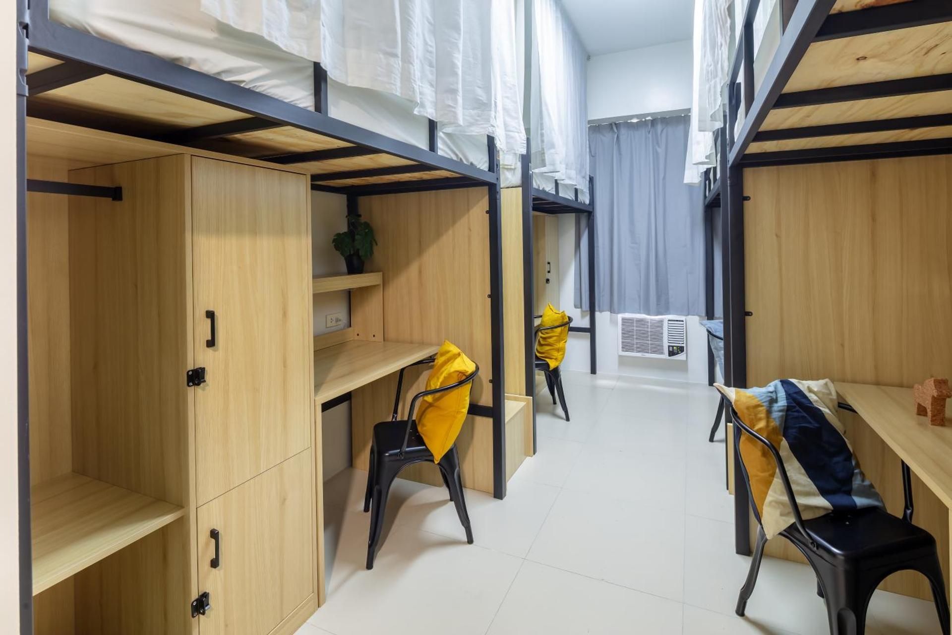 Bed in 4-Bed Male Dormitory Room