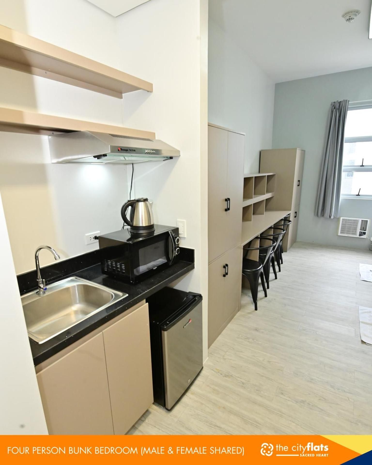 Dormitory Room with Single Bed