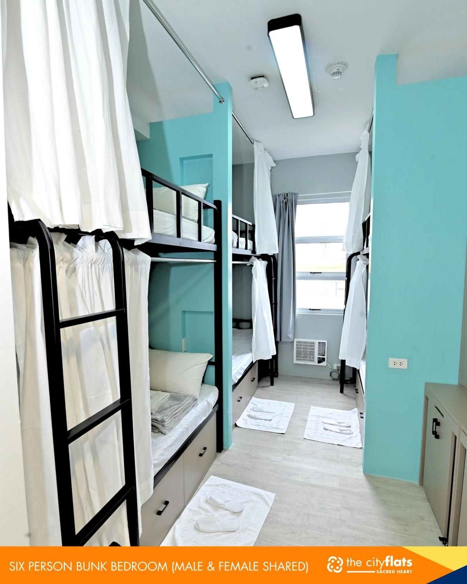 Bunk Bed in Male Dormitory Room