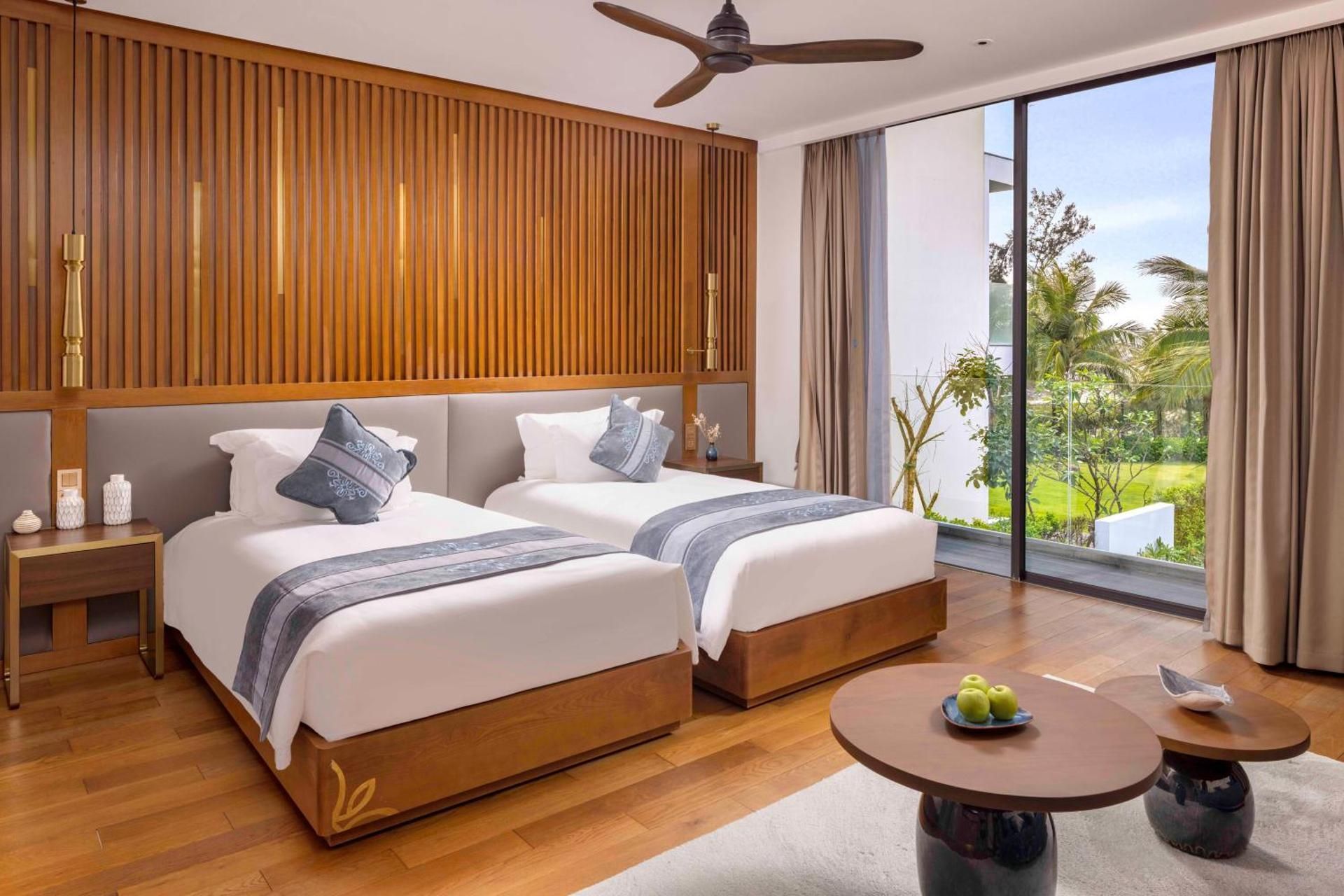 Three-Bedroom Villa with Garden View
