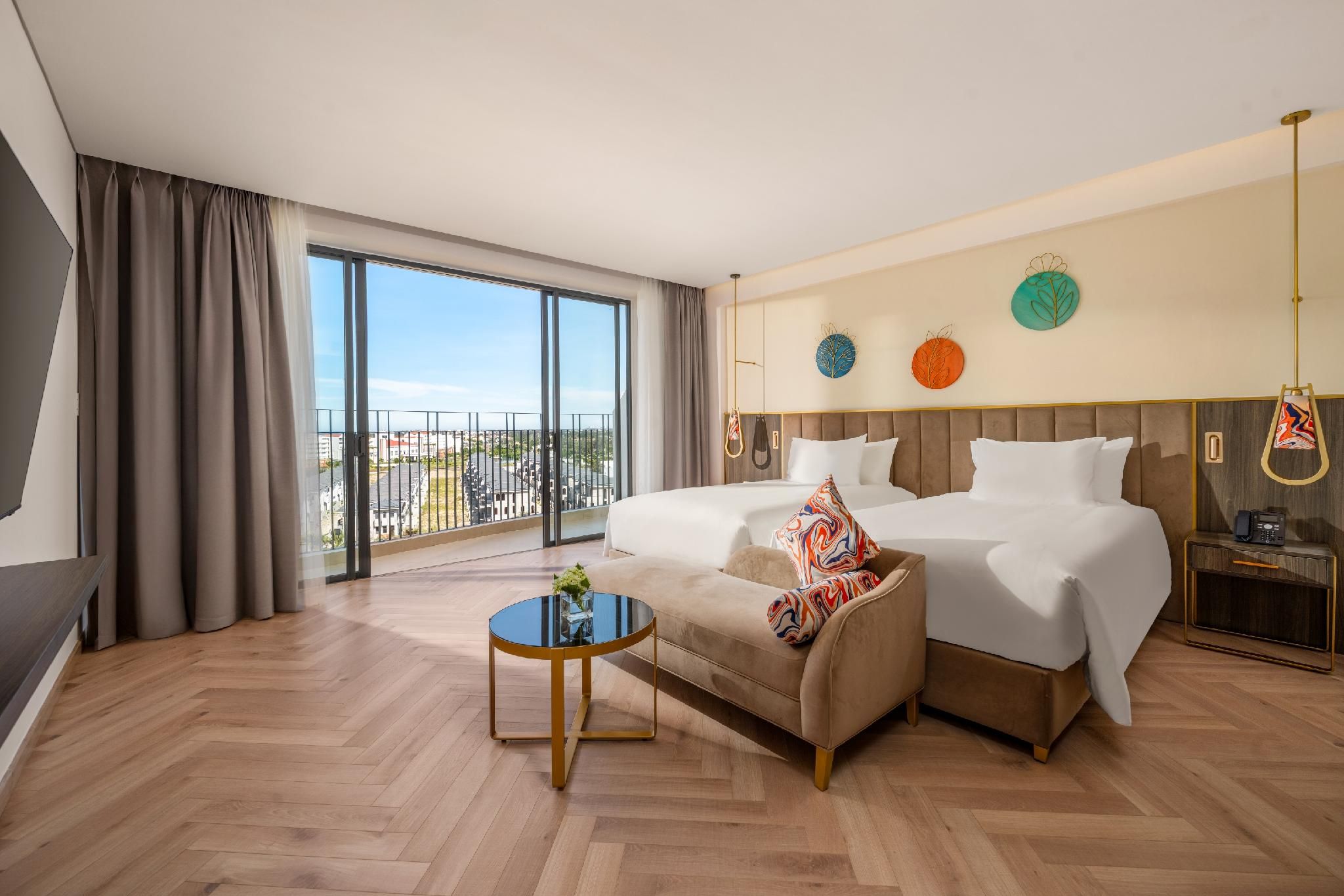 Premium Ocean View Twin Room