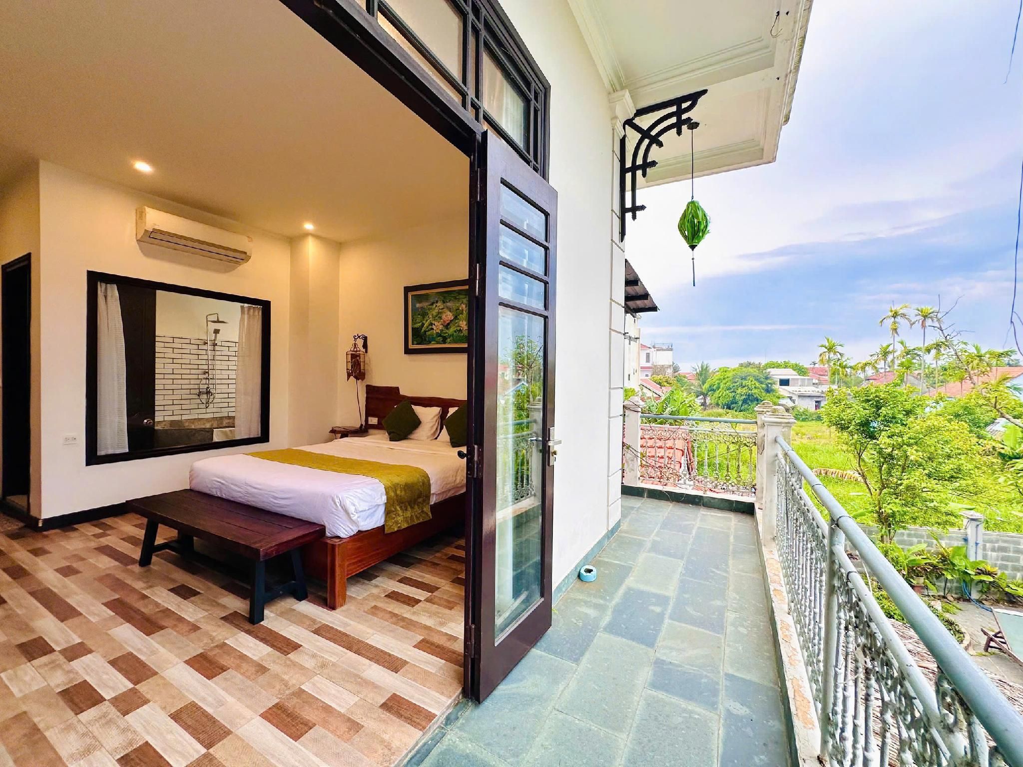 Nipa Riverside Villa By The Little Hoi An Double Room with Pool View 2