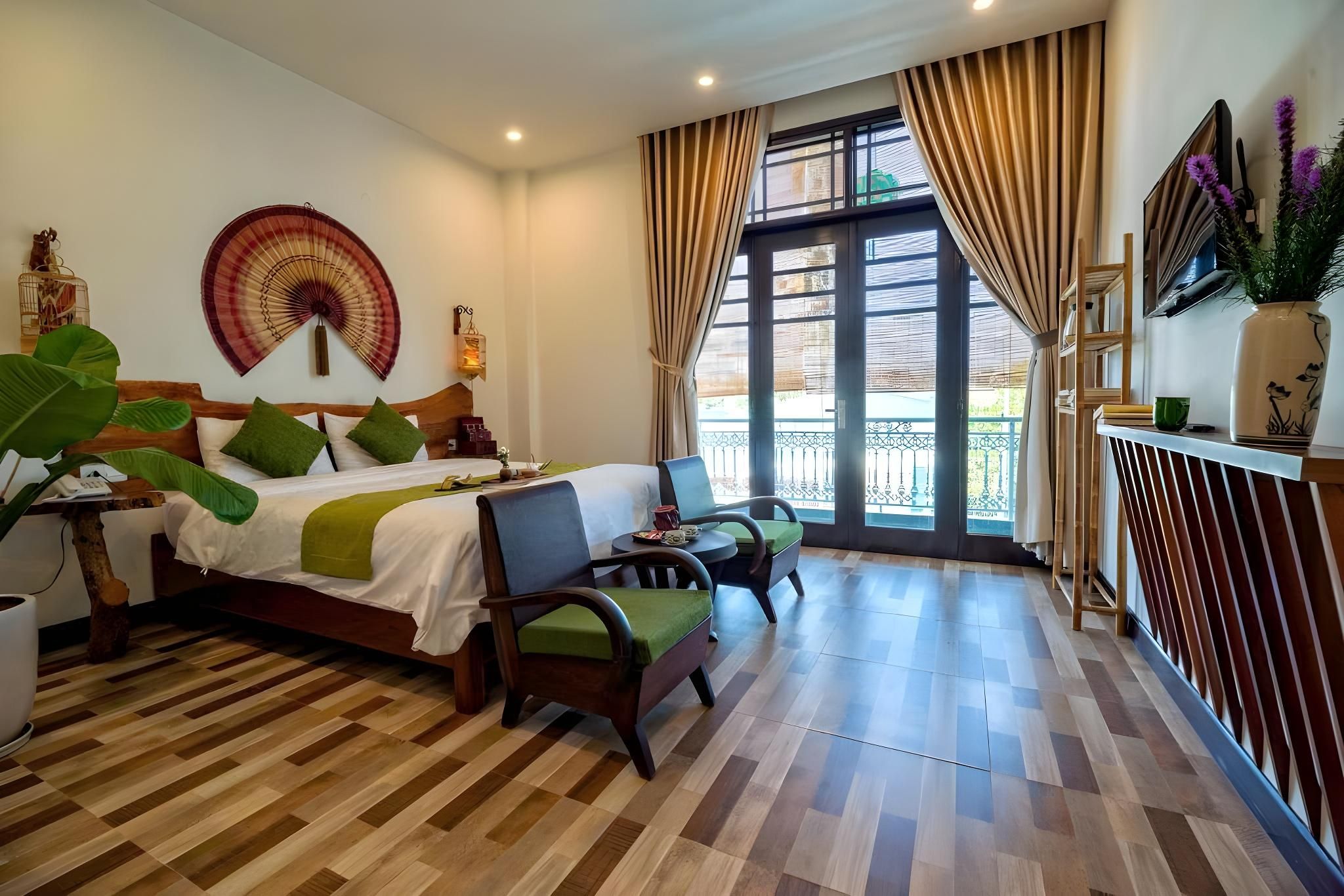 Nipa Riverside Villa By The Little Hoi An Double Room with Pool View