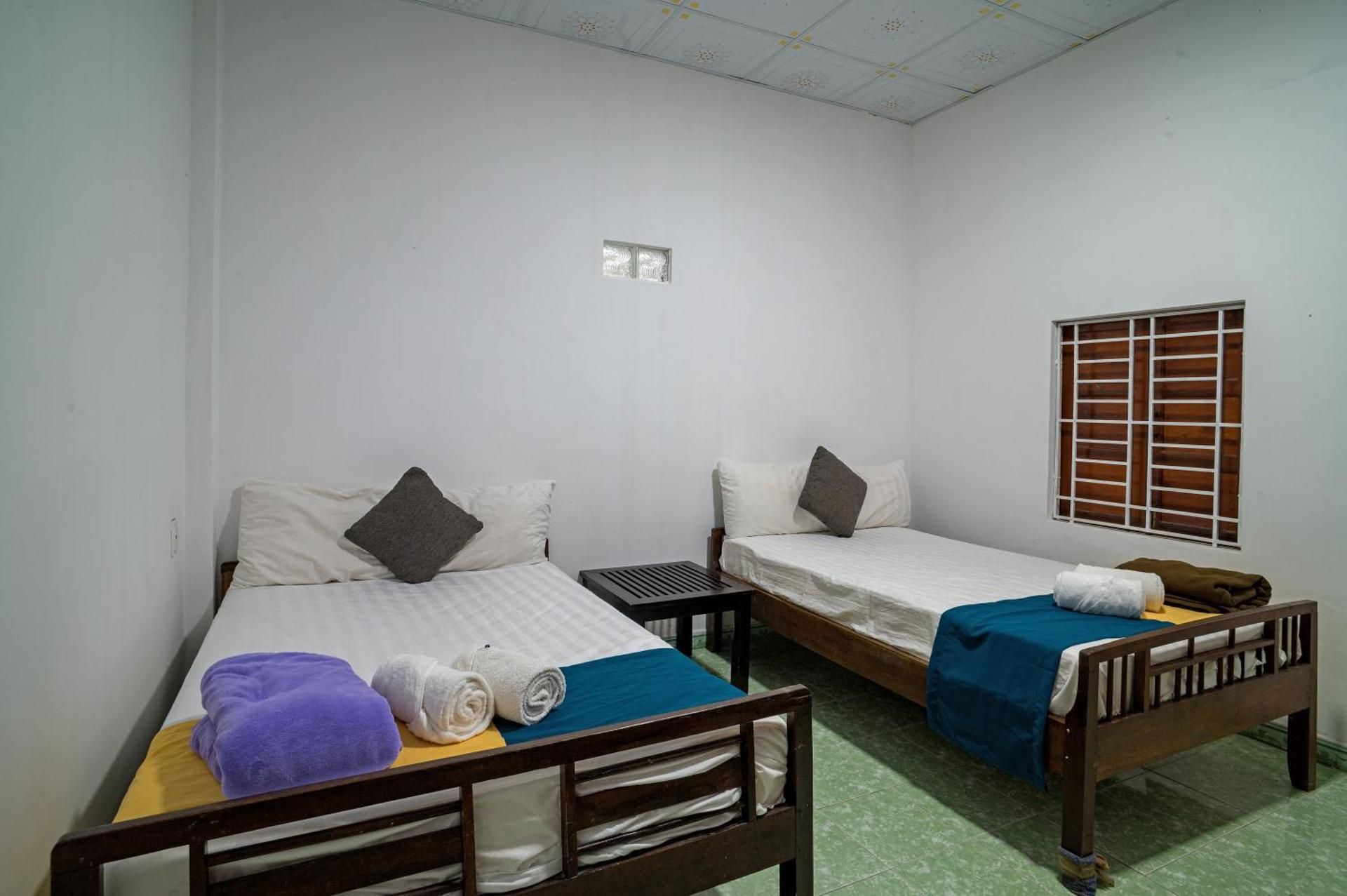 Bed in Male Dormitory Room