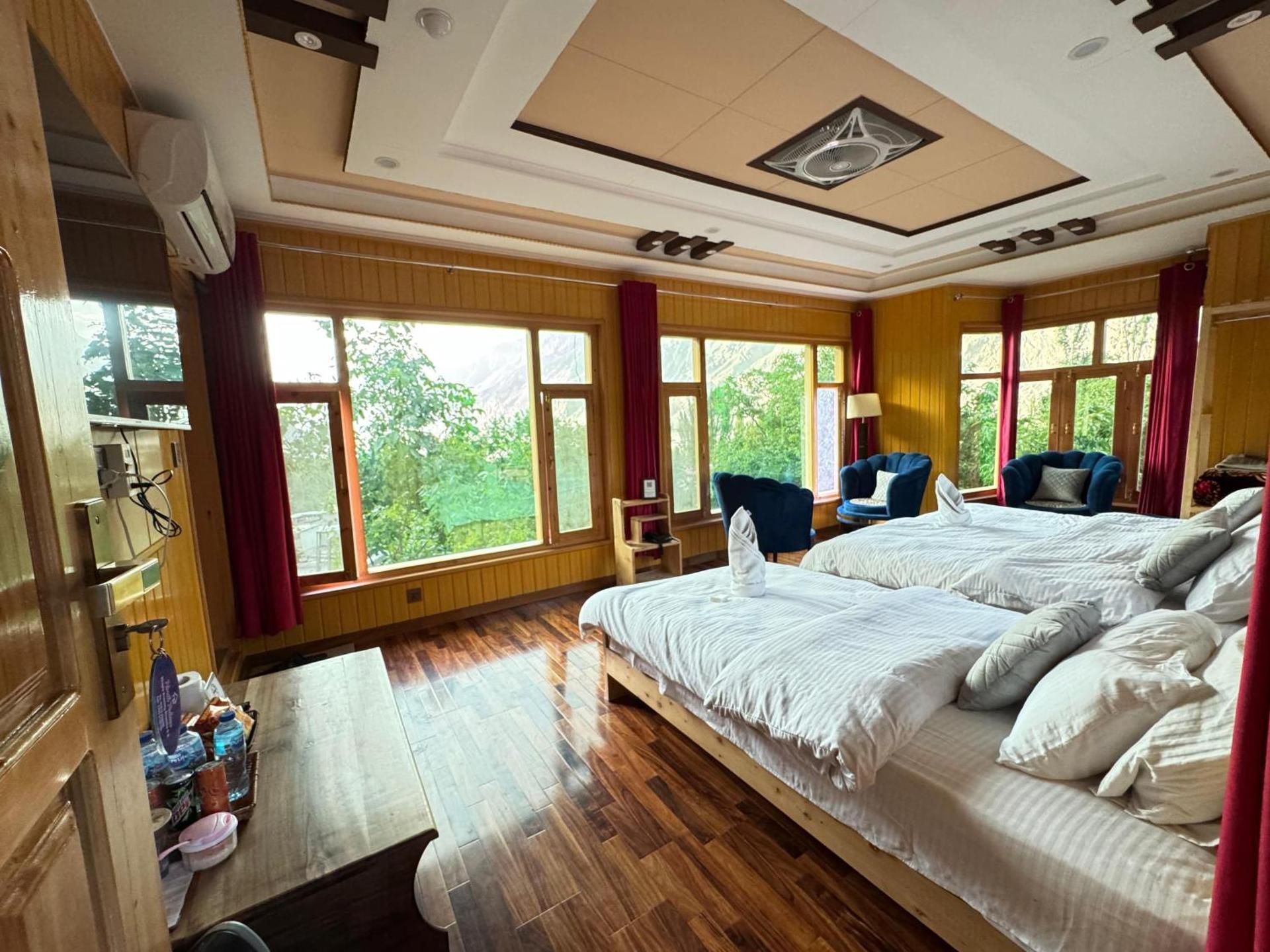 Family Room with Mountain View