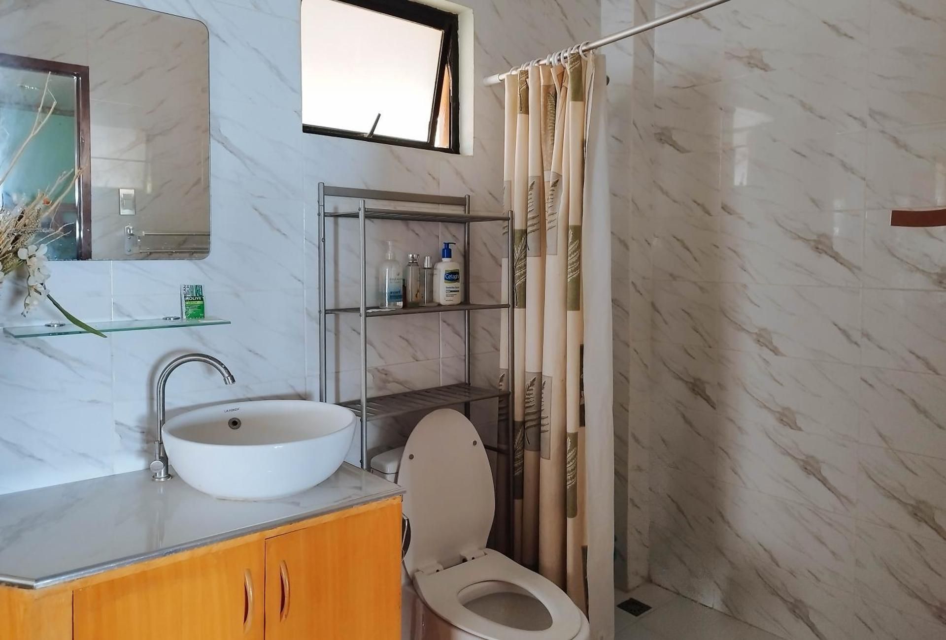 Family Room with Shared Bathroom
