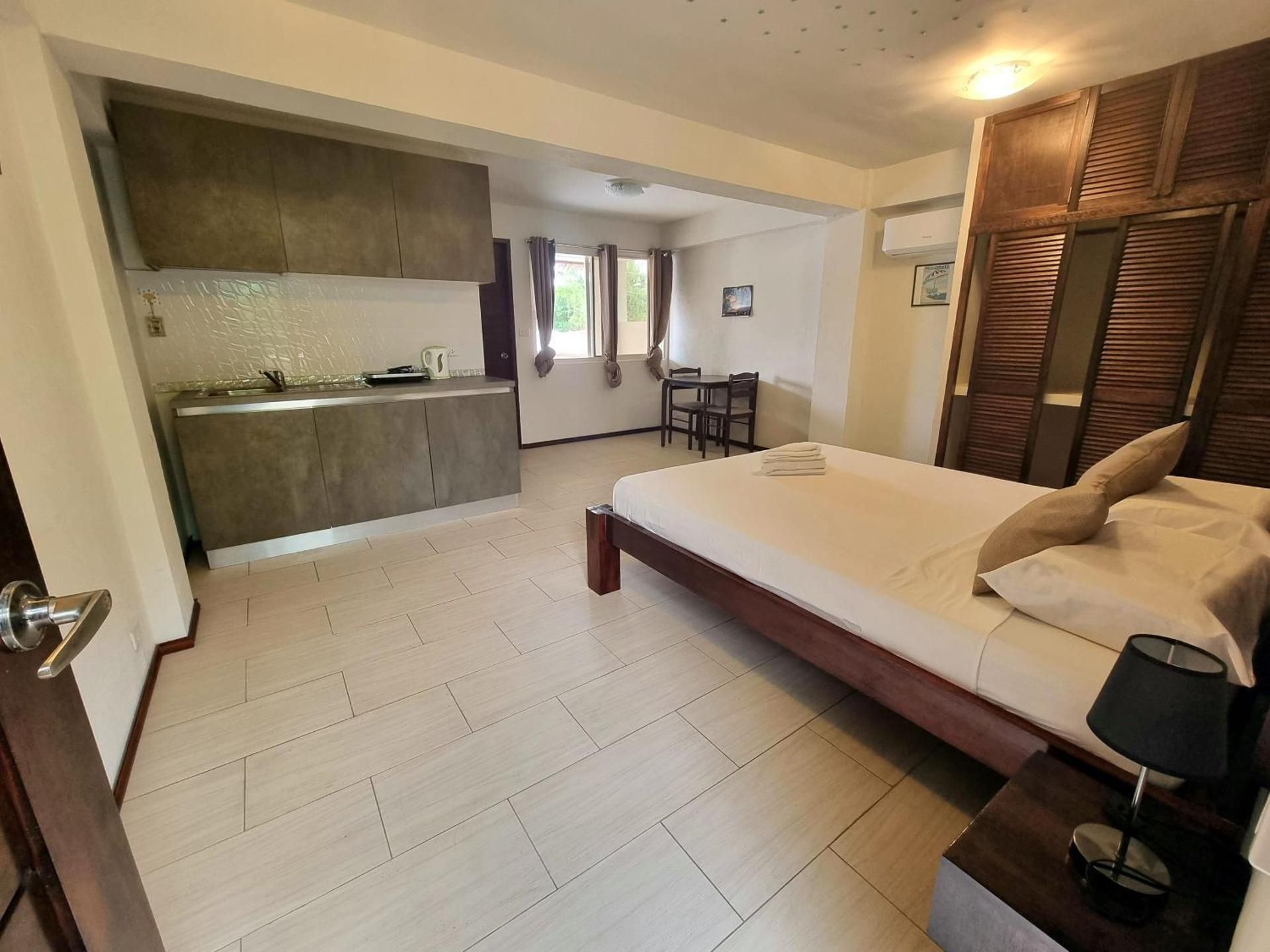 Studio with Balcony