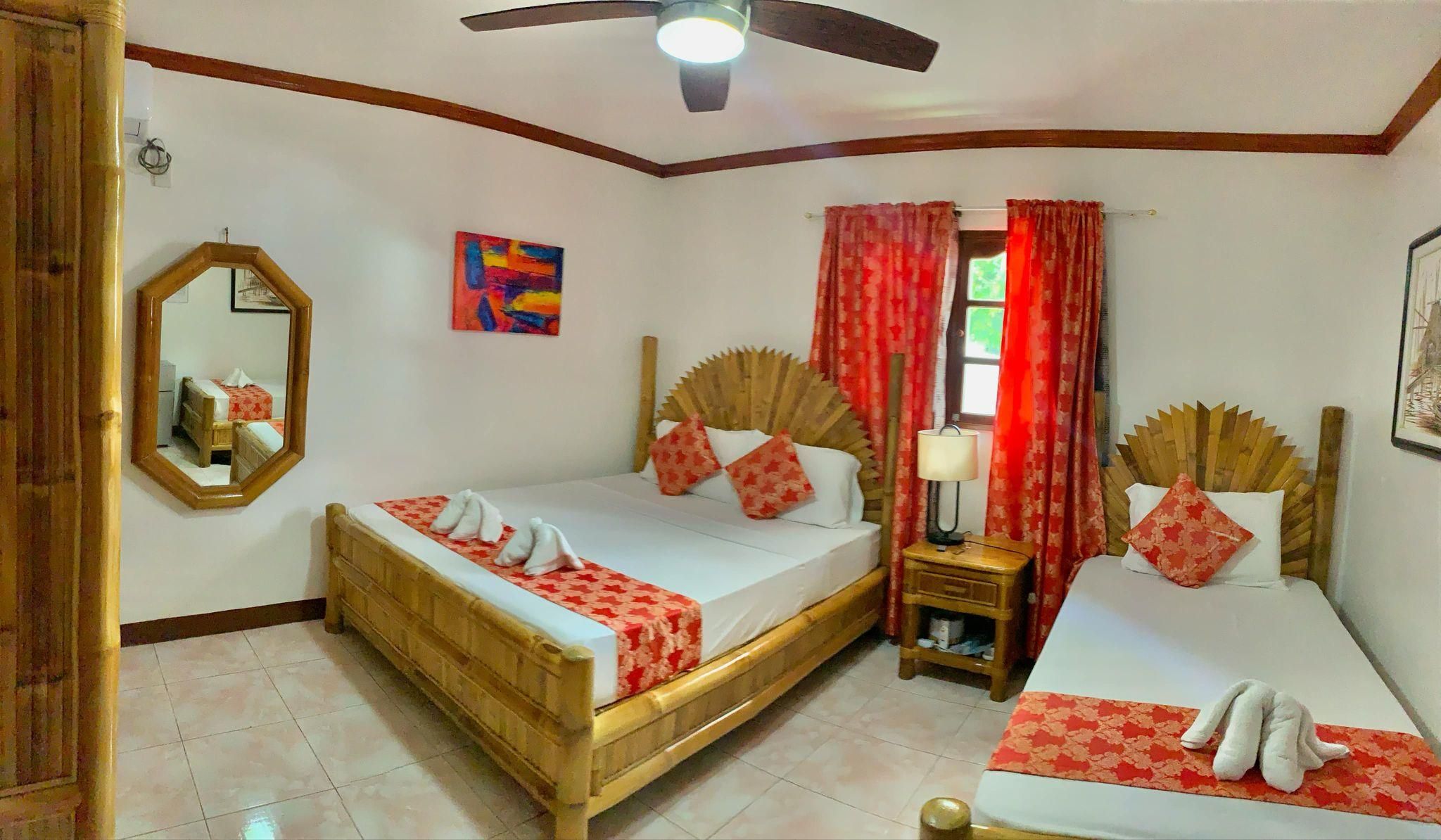 Pink Double Room 1