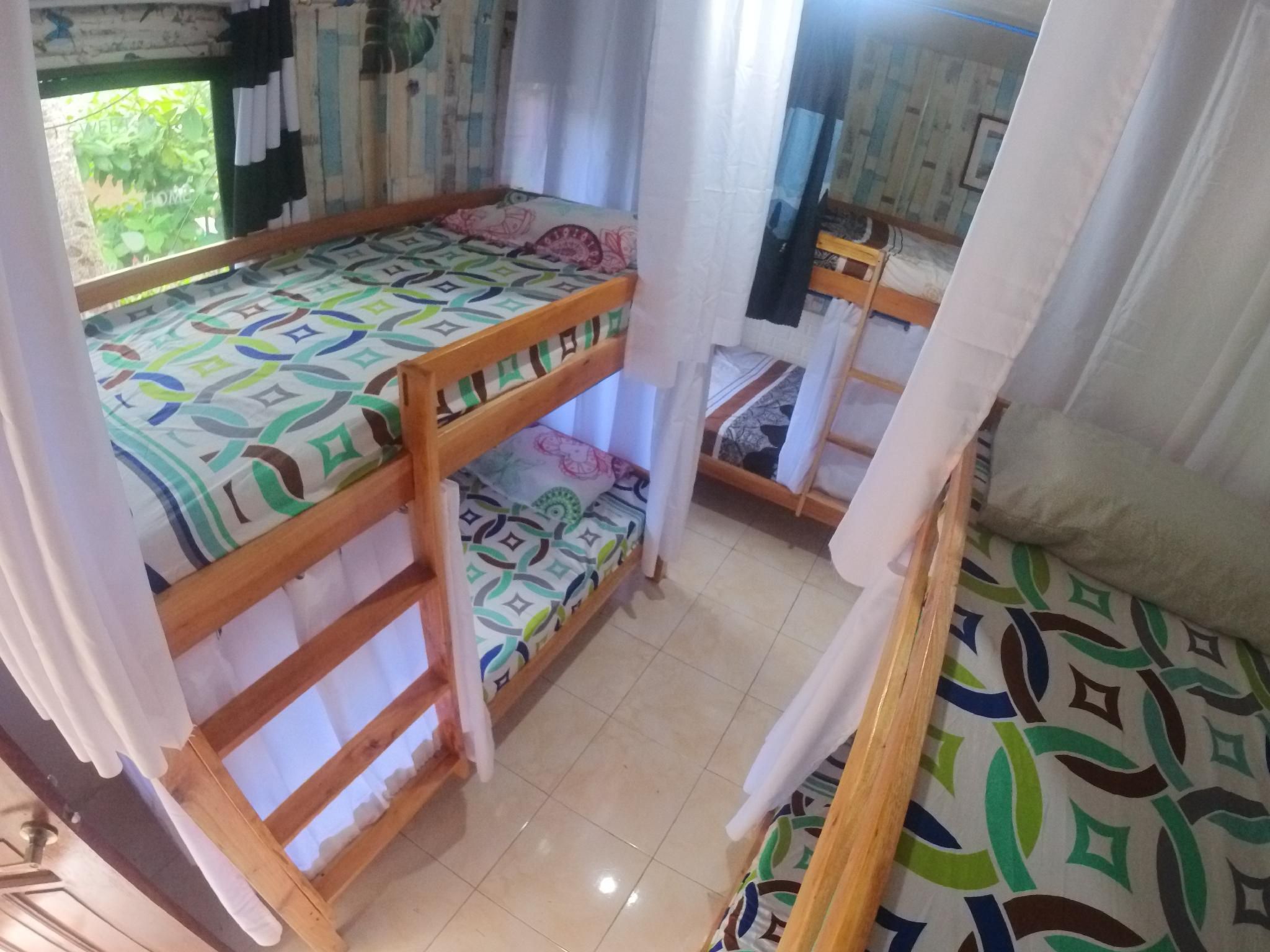 Single Bed in Dormitory with Shared Bathroom