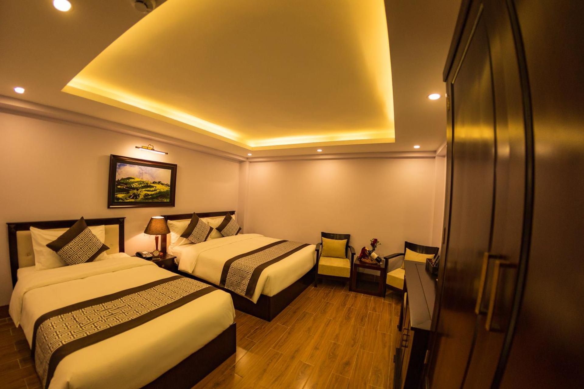 Le Bordeaux Sapa Hotel Standard Twin Bed Without Window 2