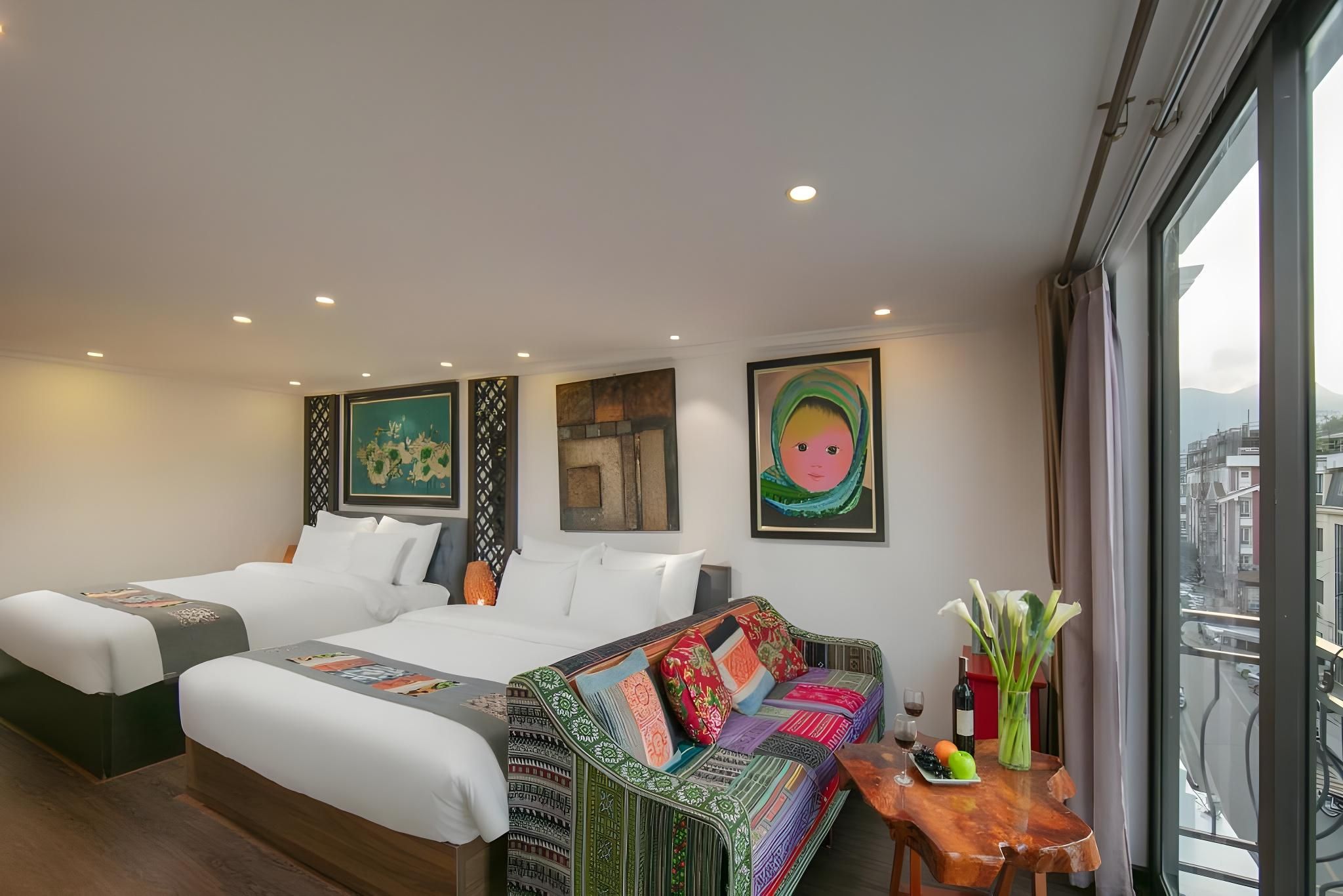 Deluxe Family Room with Bathtub and Extra Bed - Complimentary Welcome Fruit