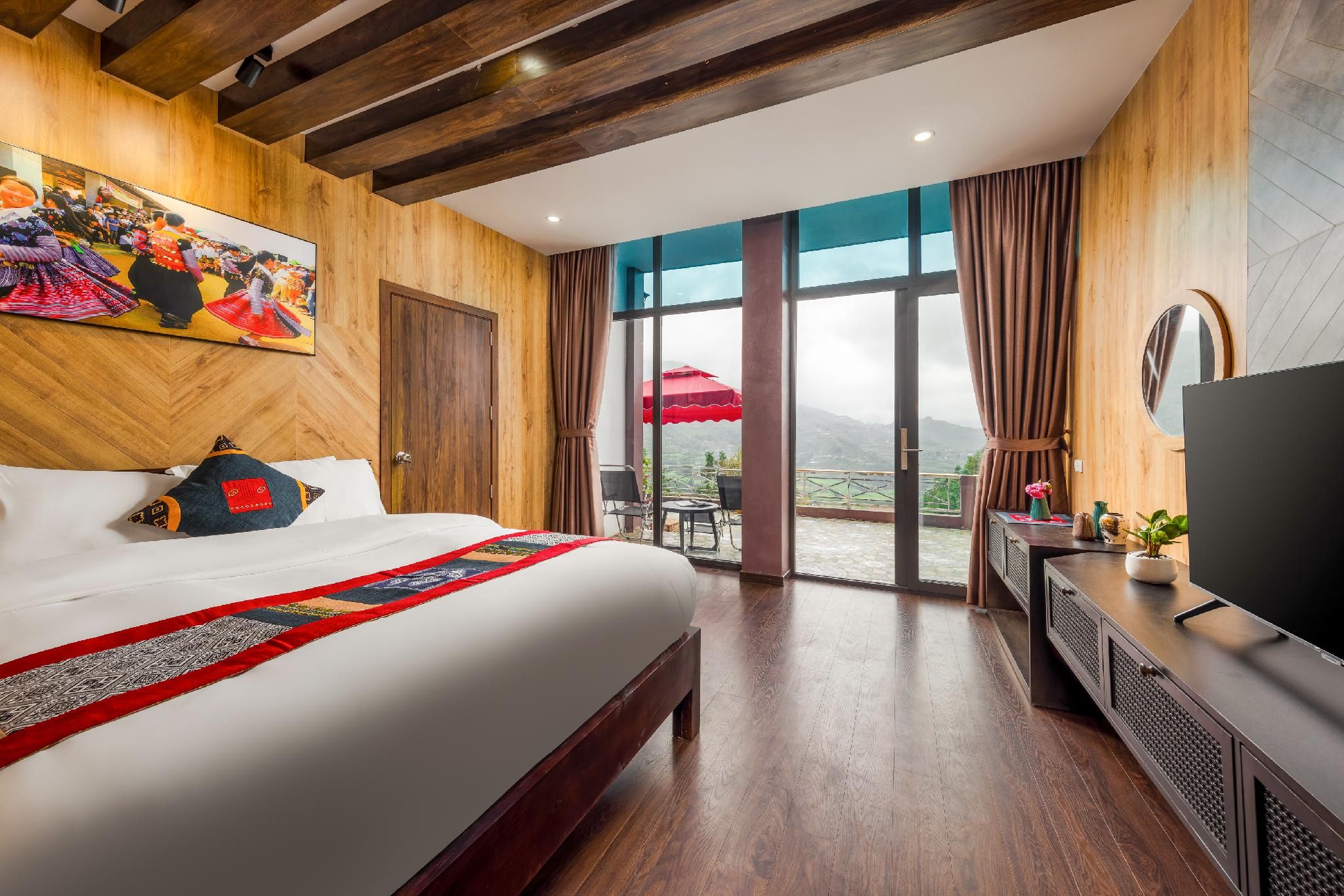 Connecting Rooms with 2 Double Beds