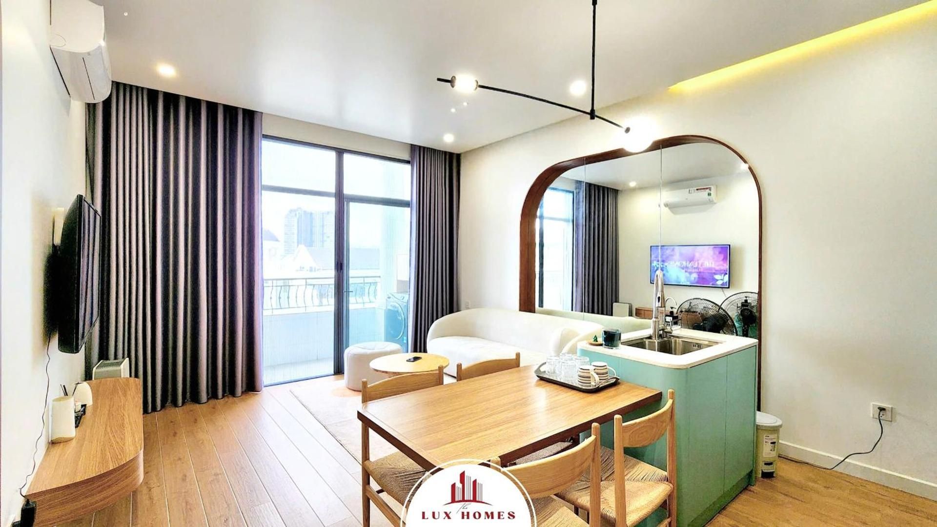 Two-Bedroom Apartment with Balcony