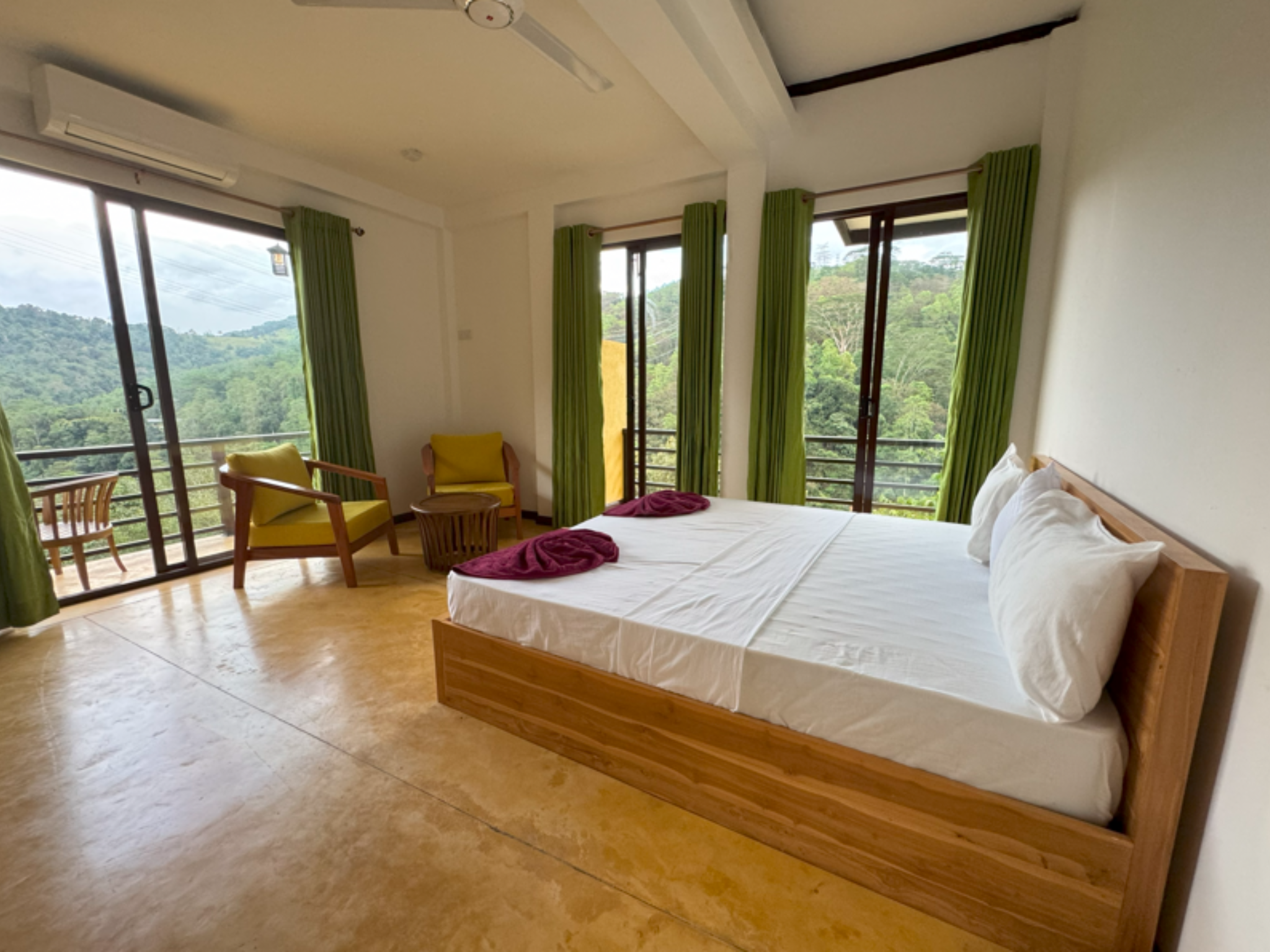 River View Double Room with Balcony