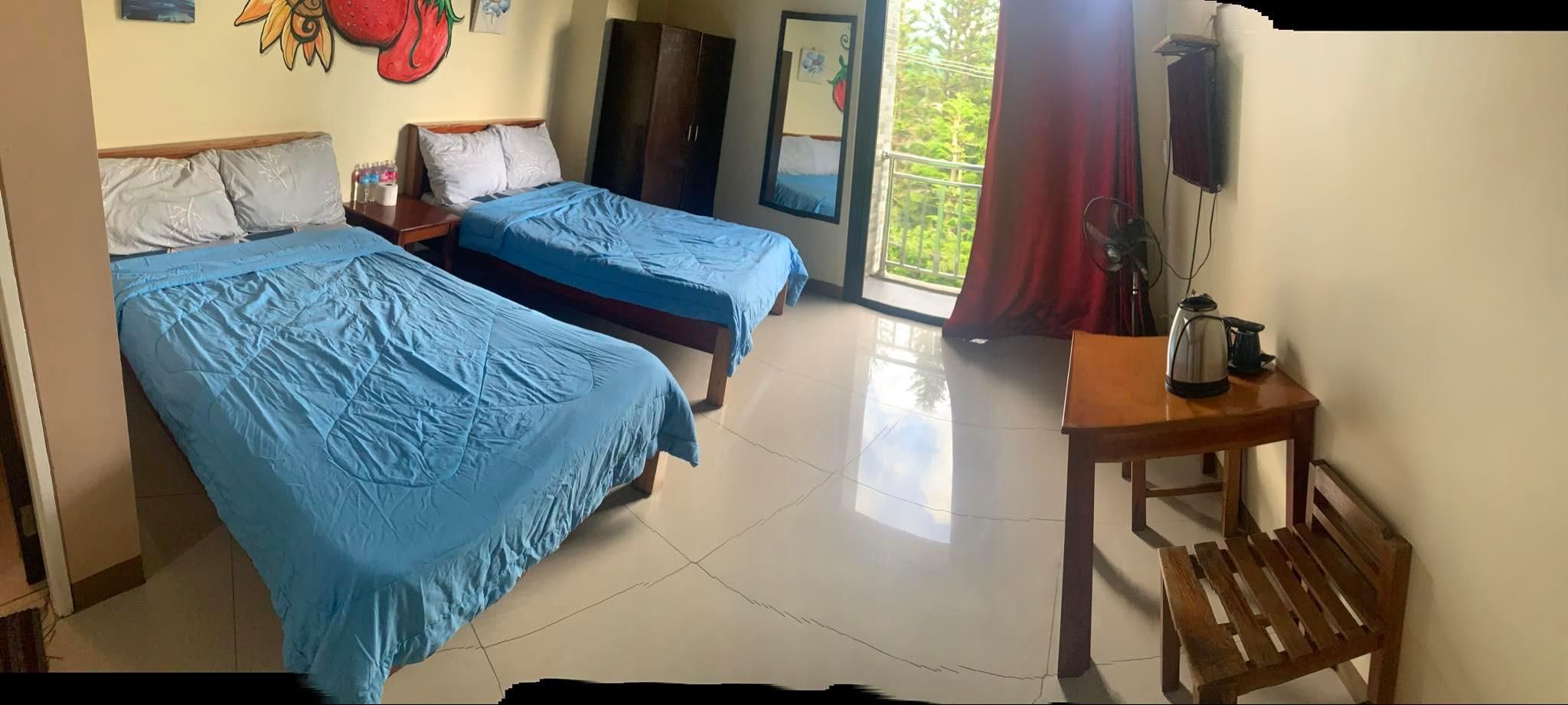 Quadruple Room with Balcony