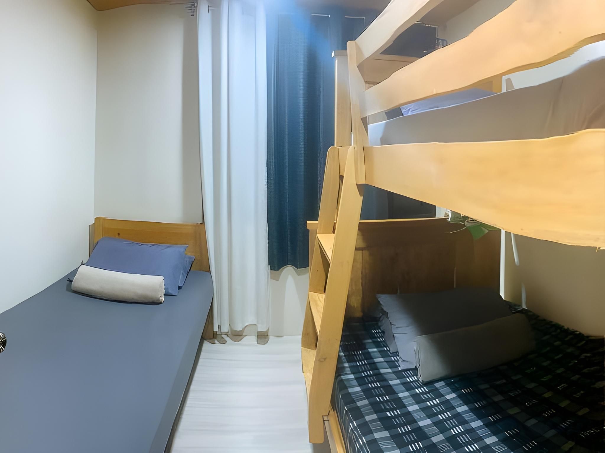 Family Room with Shared Bathroom
