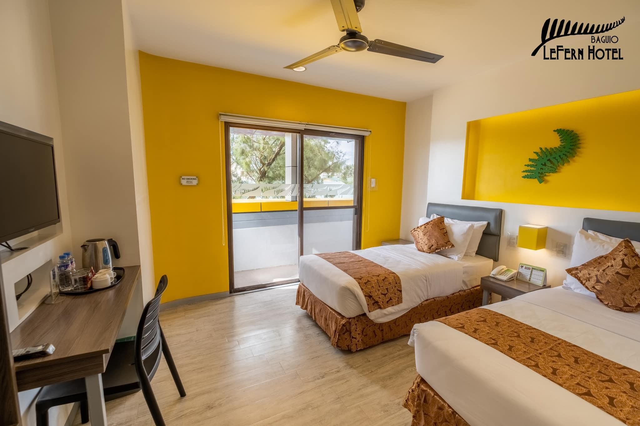 Baguio LeFern Hotel Military Cut-Off Deluxe 1 Bed Room